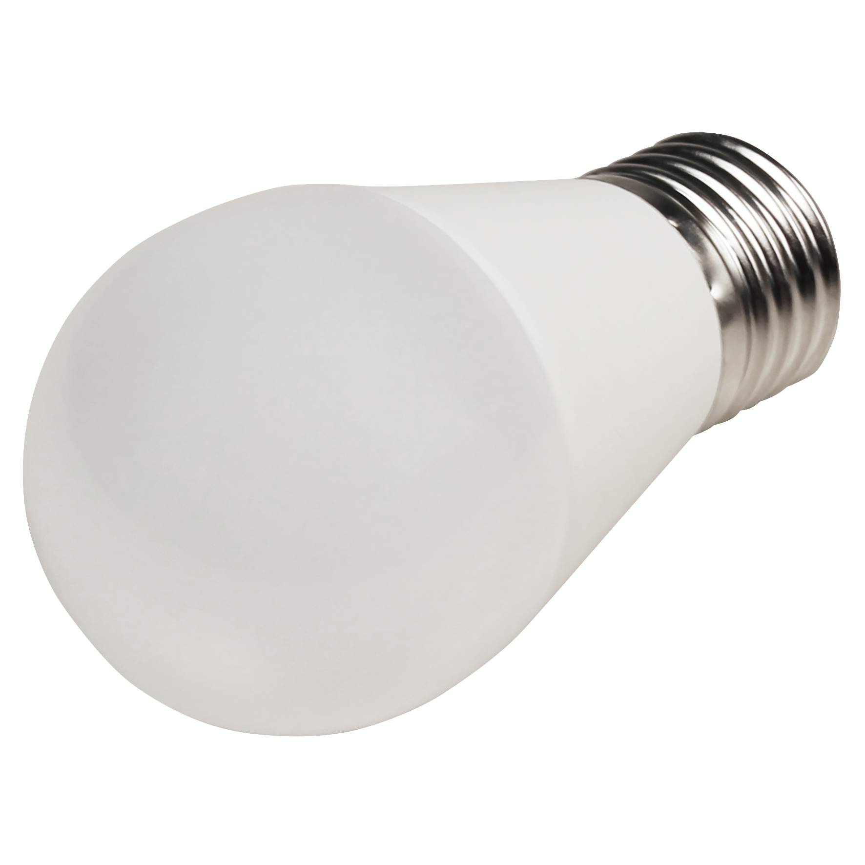 LED Tropfenlampe McShine, E27, 7W, 600lm, 160°, 3000K, warmweiß, Ø45x88mm