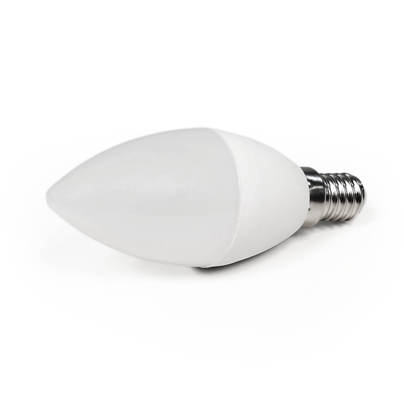 LED Kerzenlampe McShine, E14, 6W, 480lm, 160°, 3000K, warmweiß, Ø37x98mm