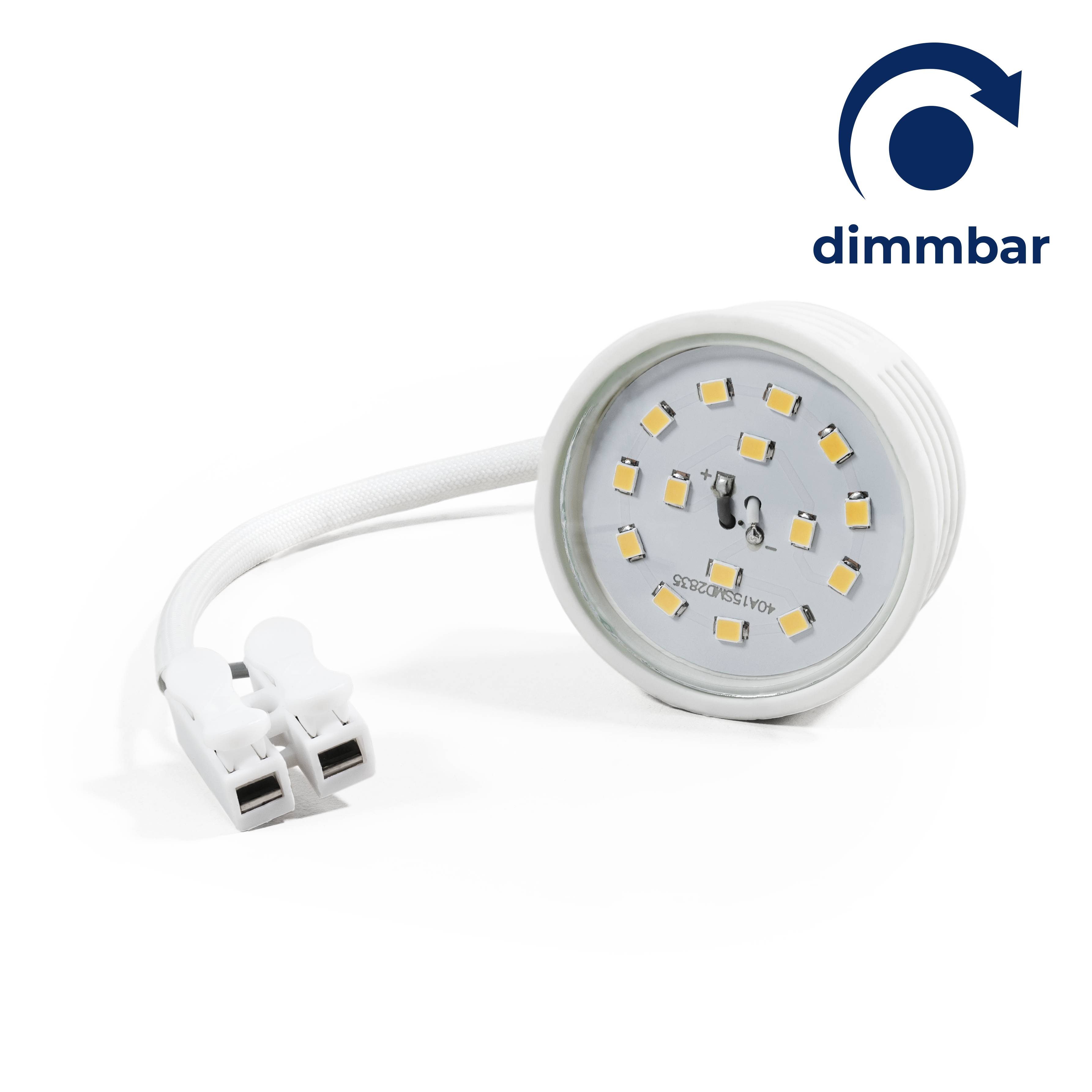 LED-Modul McShine, 5W, 400 Lumen, 230V, 50x23mm, warmweiß, 3000K, dimmbar