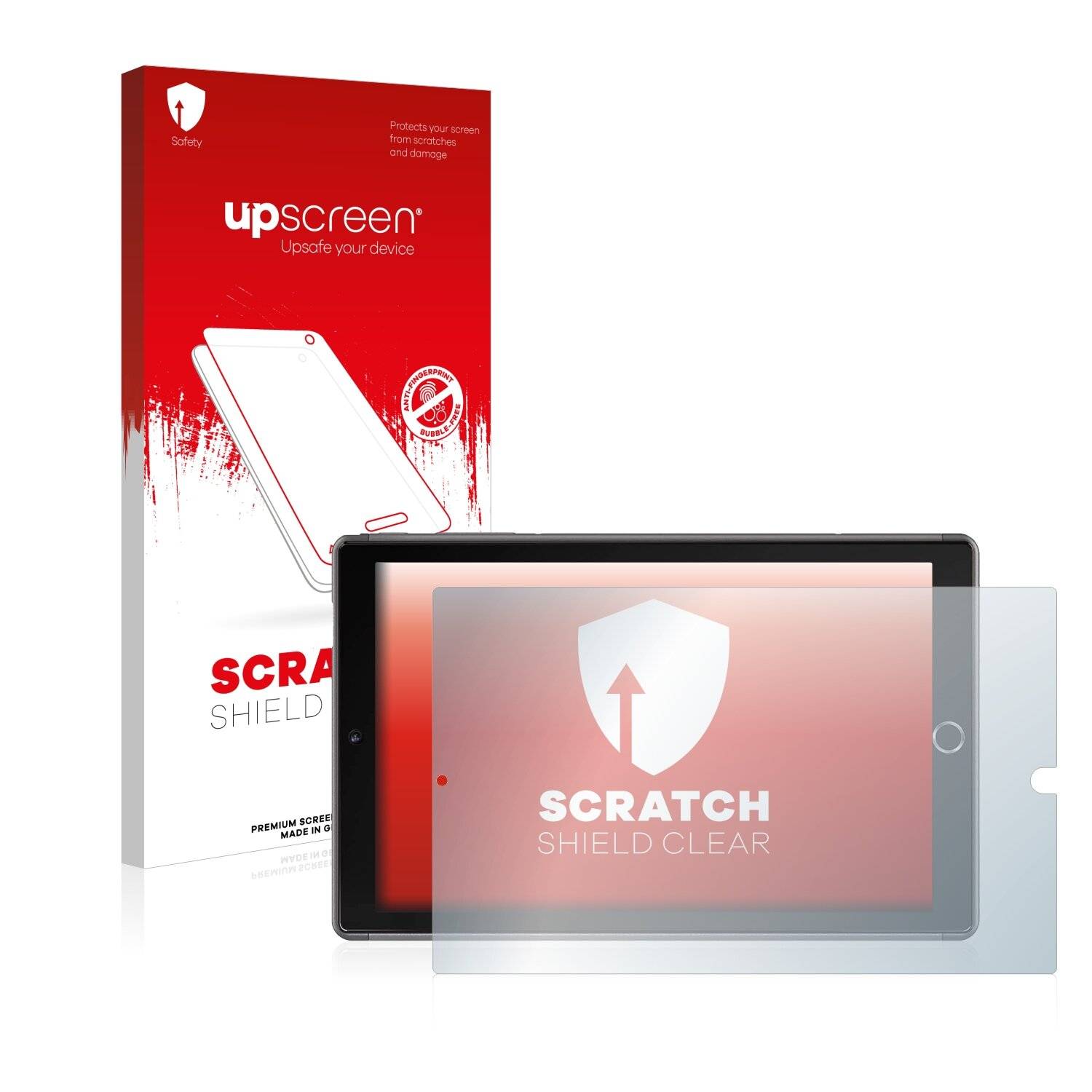 upscreen Scratch Shield Clear Premium Displayschutzfolie für Yotopt U10