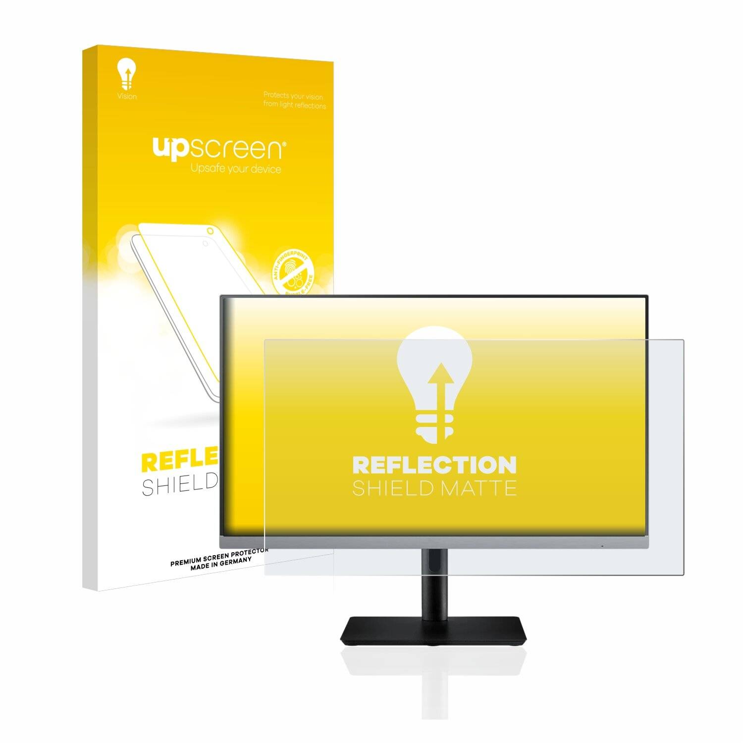 upscreen Reflection Shield Matte Premium Displayschutzfolie für Samsung S24R652FDU
