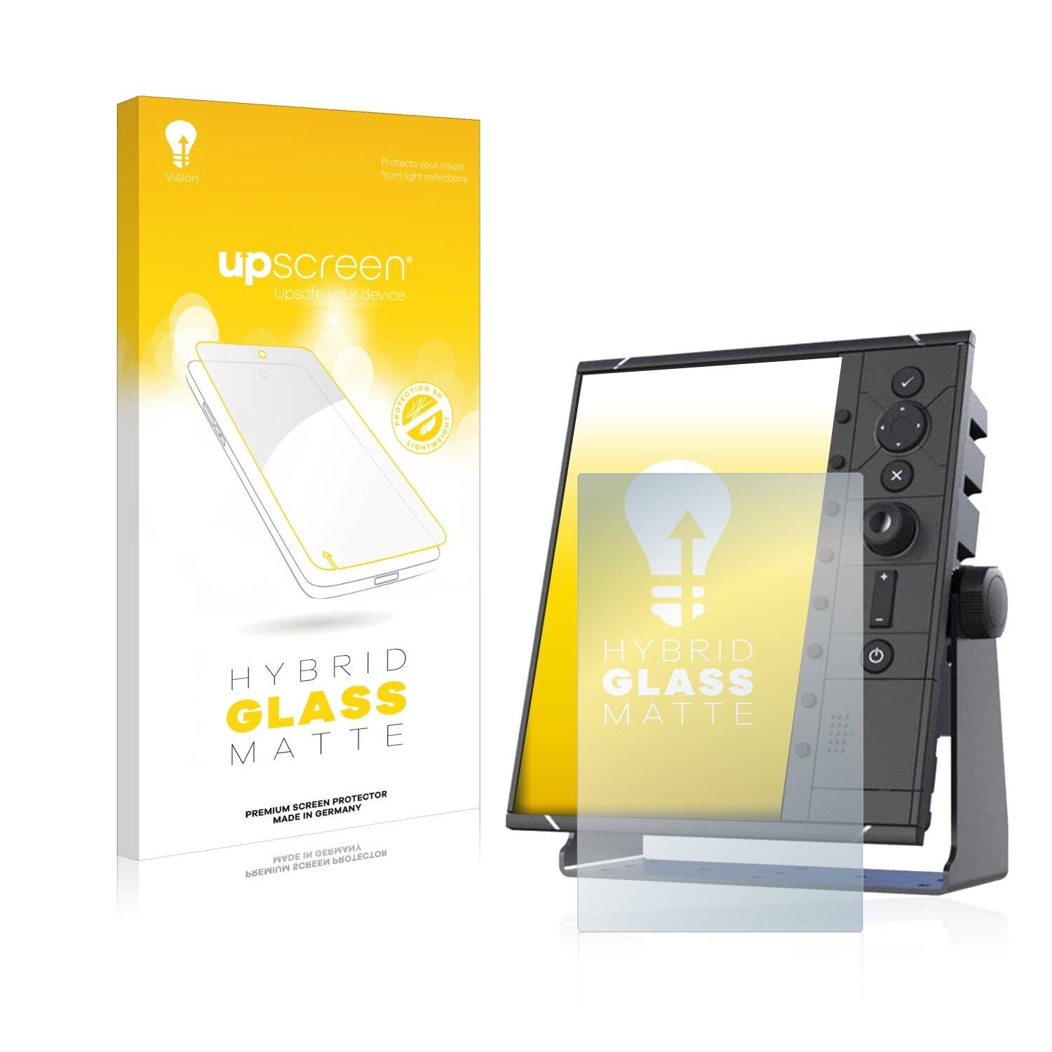 upscreen Hybrid Glass Matte Premium Schutzglas Folie für Simrad