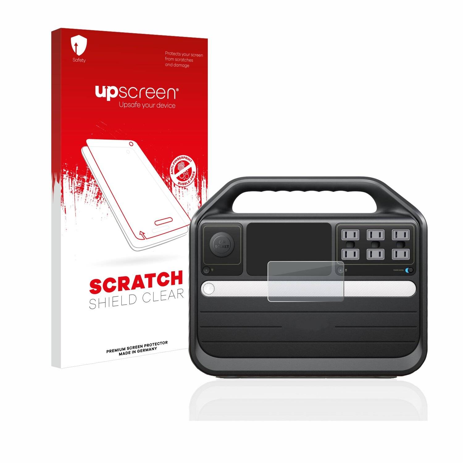 upscreen Scratch Shield Clear Premium Displayschutzfolie für Anker Powerhouse