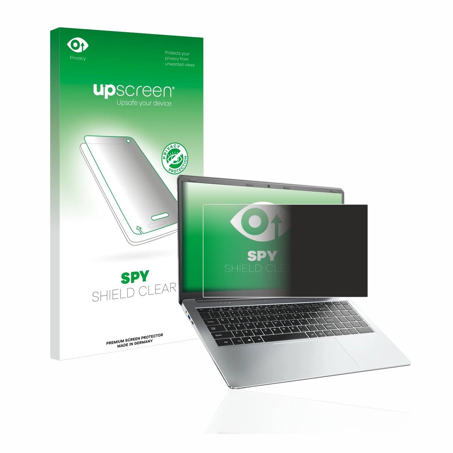 upscreen Spy Shield Clear Premium Blickschutzfolie für SGIN