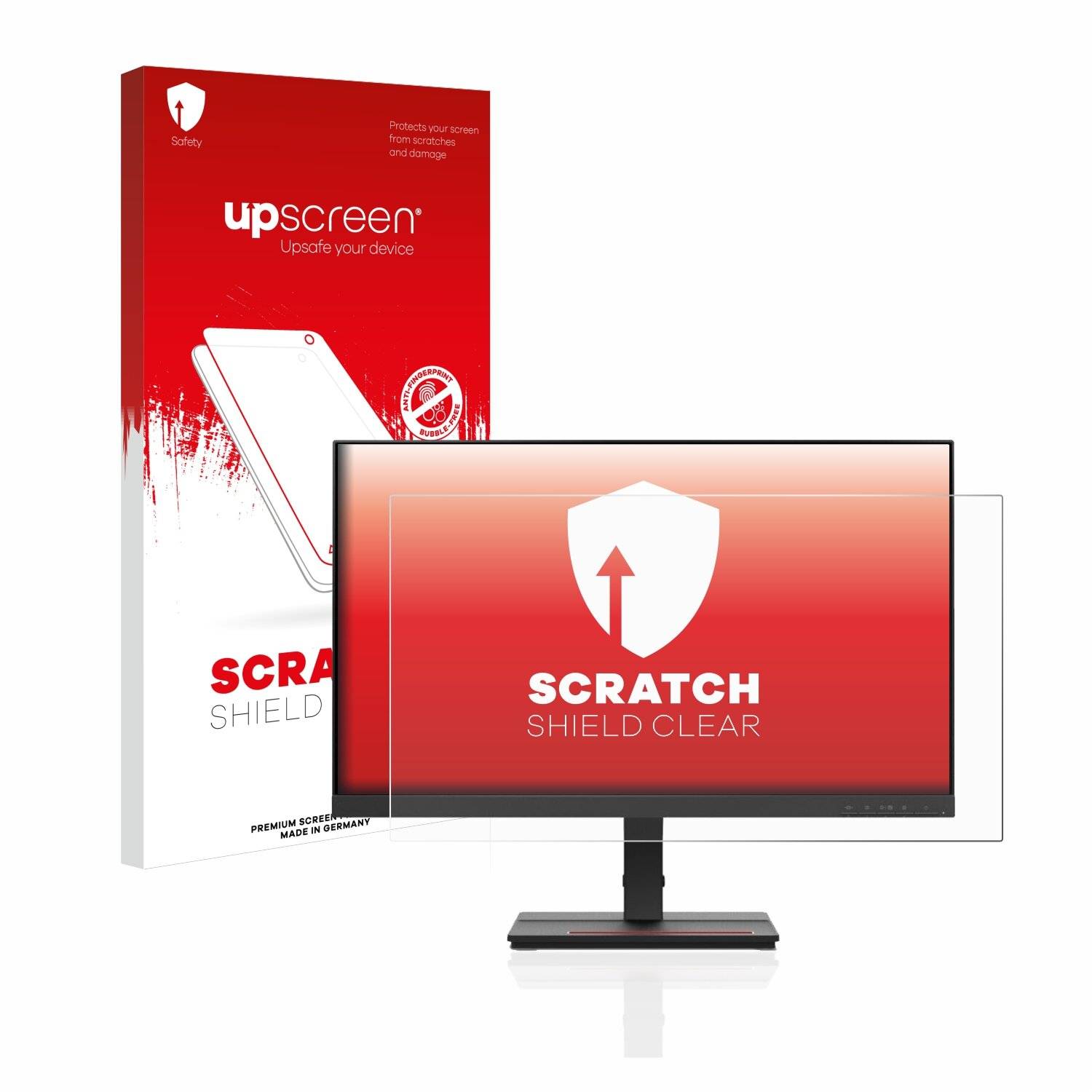 upscreen Scratch Shield Clear Premium Displayschutzfolie für Lenovo ThinkVision