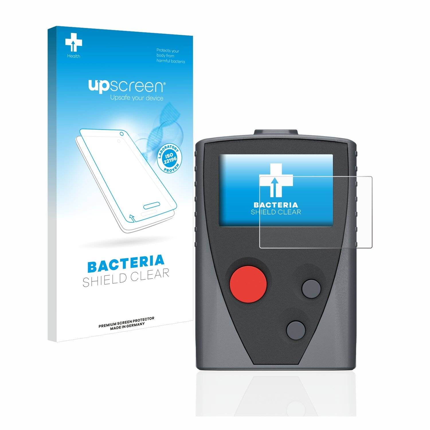 upscreen Bacteria Shield Clear Premium Antibakterielle Displayschutzfolie für Swissphone