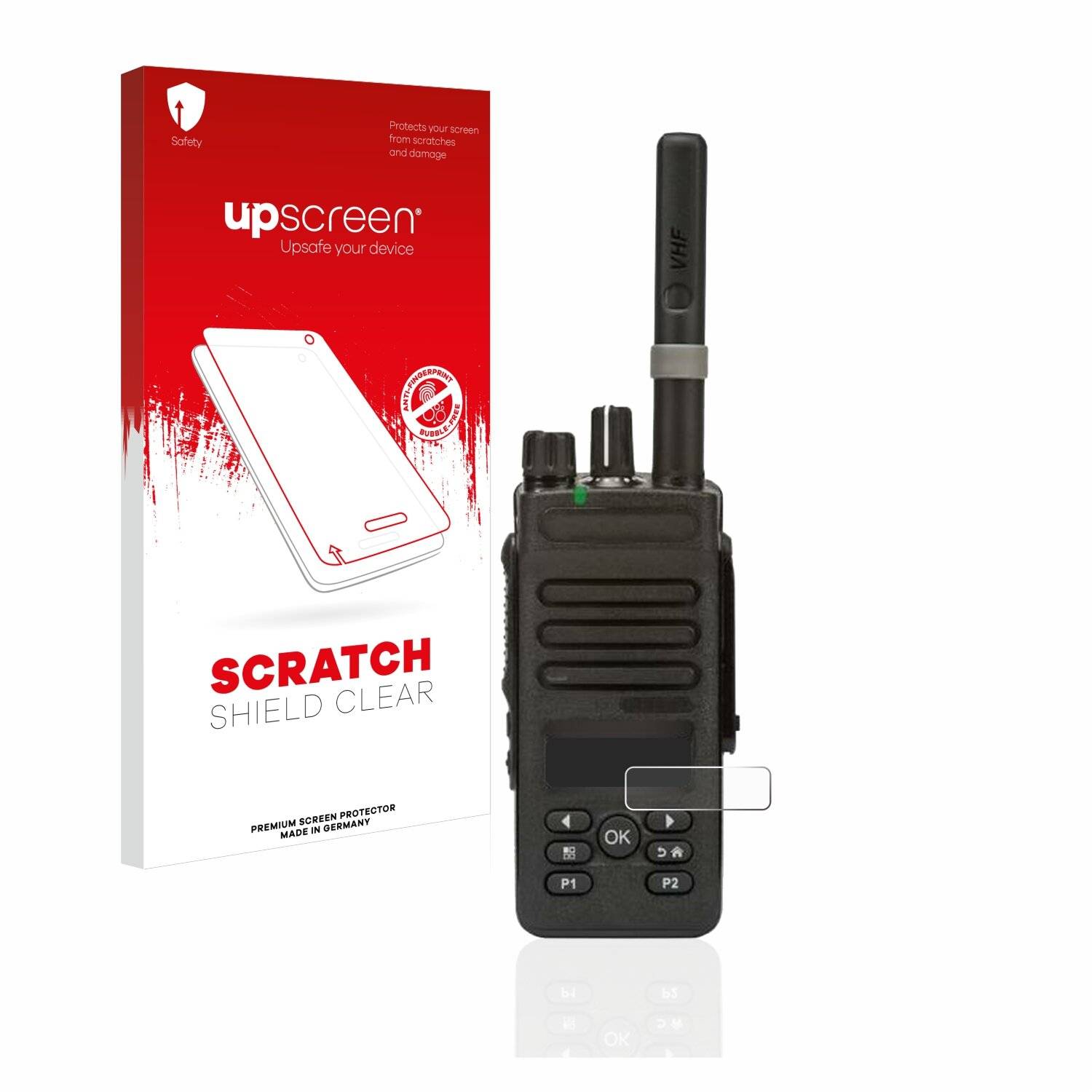 upscreen Scratch Shield Clear Premium Displayschutzfolie für Motorola