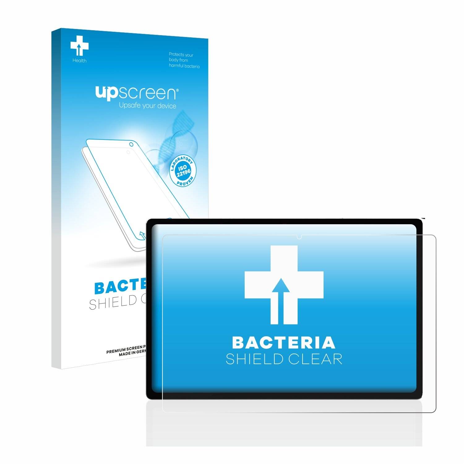 upscreen Bacteria Shield Clear Premium Antibakterielle Displayschutzfolie für Chuwi Hipad