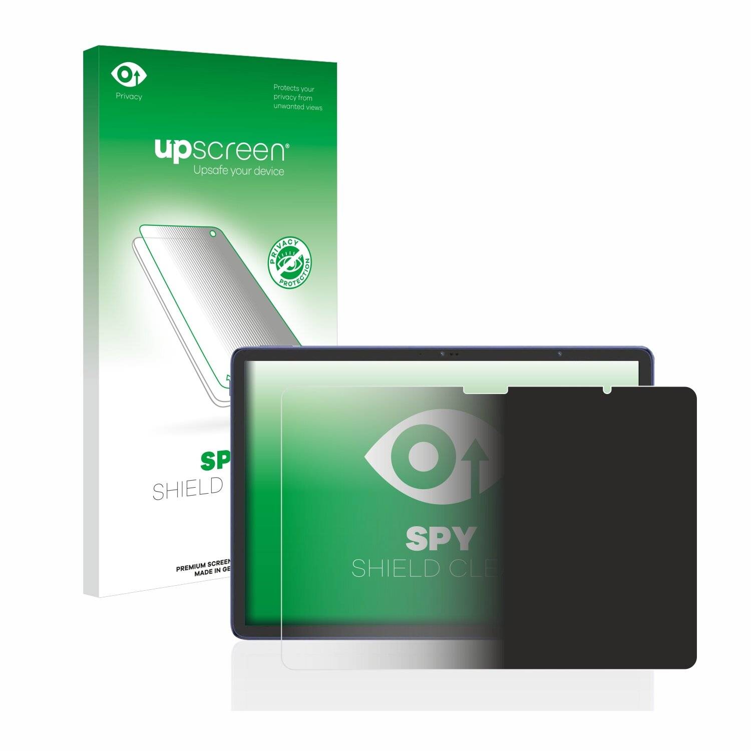 upscreen Spy Shield Clear Premium Blickschutzfolie für TCL NxtPaper 12