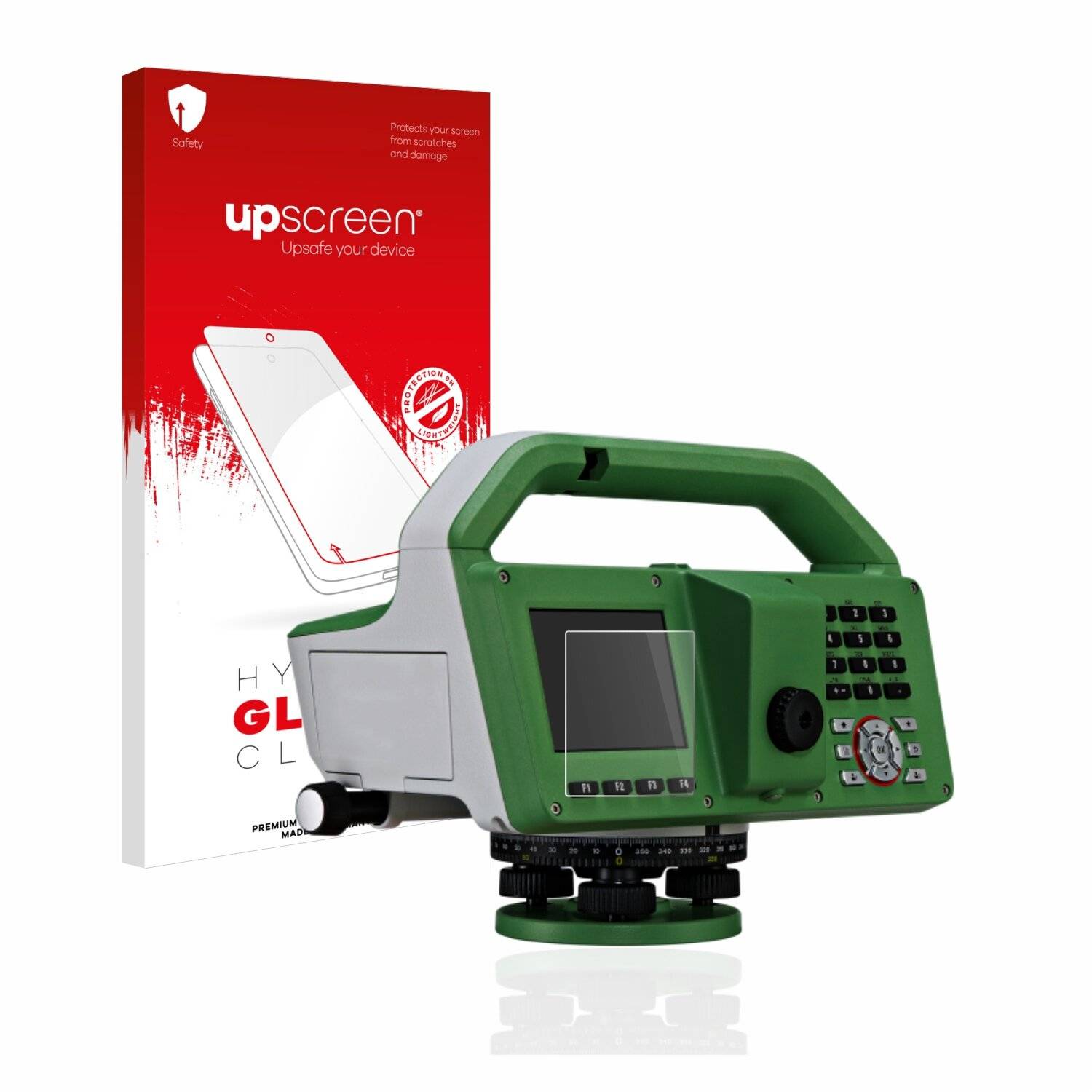 upscreen Hybrid Glass Clear Premium Schutzglas Folie für Leica