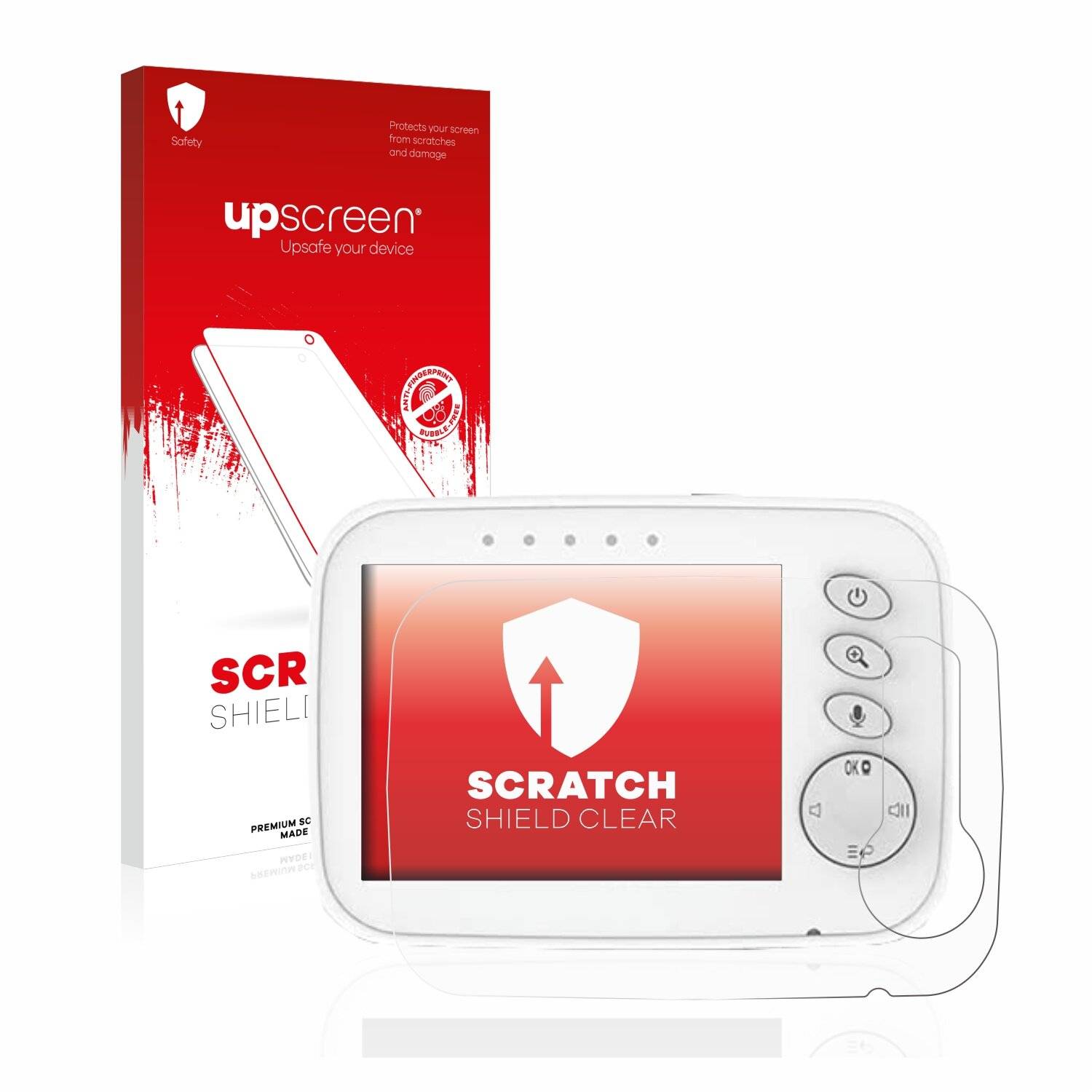 upscreen Scratch Shield Clear Premium Displayschutzfolie für Nwouiiay
