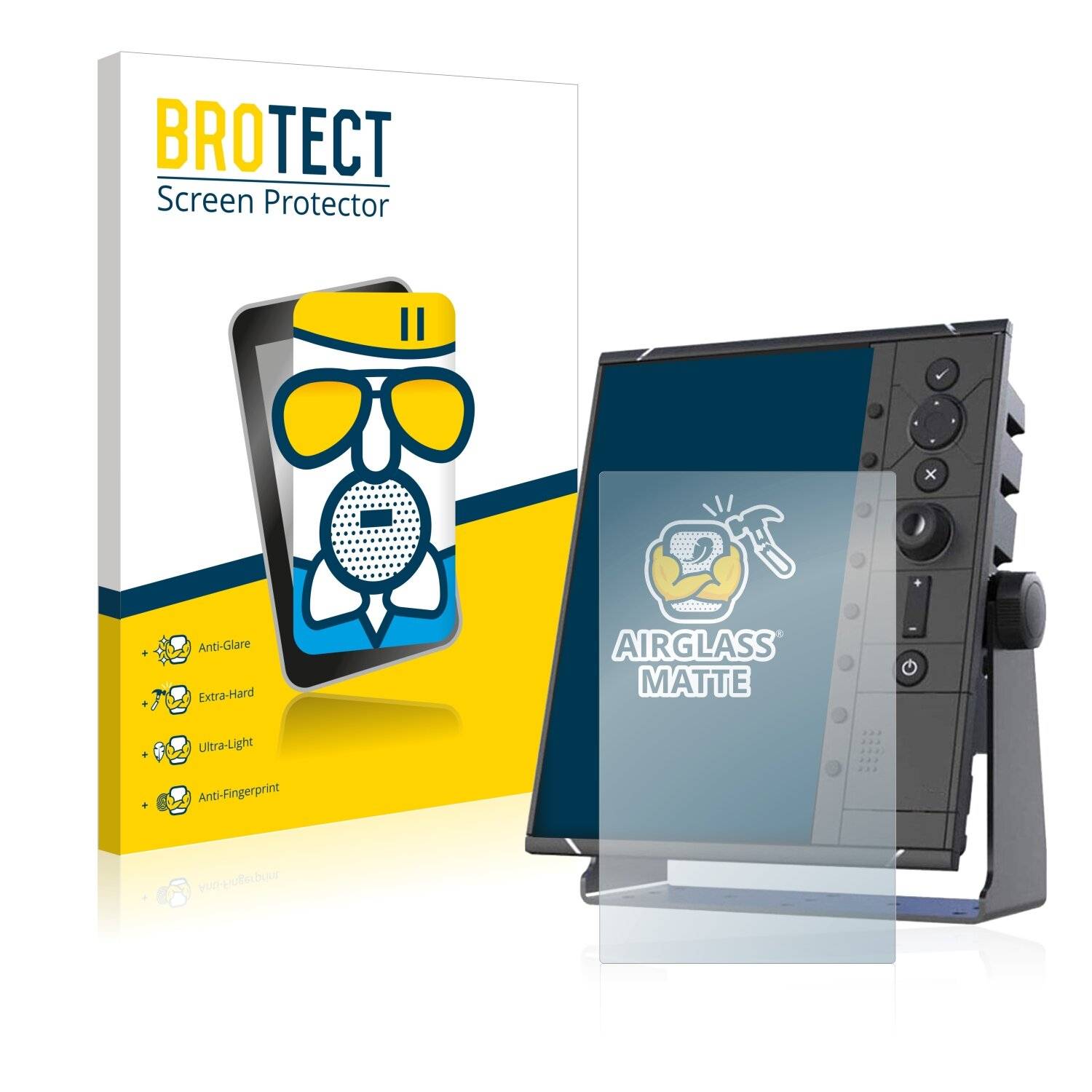 BROTECT AirGlass Matte Schutzglas Folie für Simrad