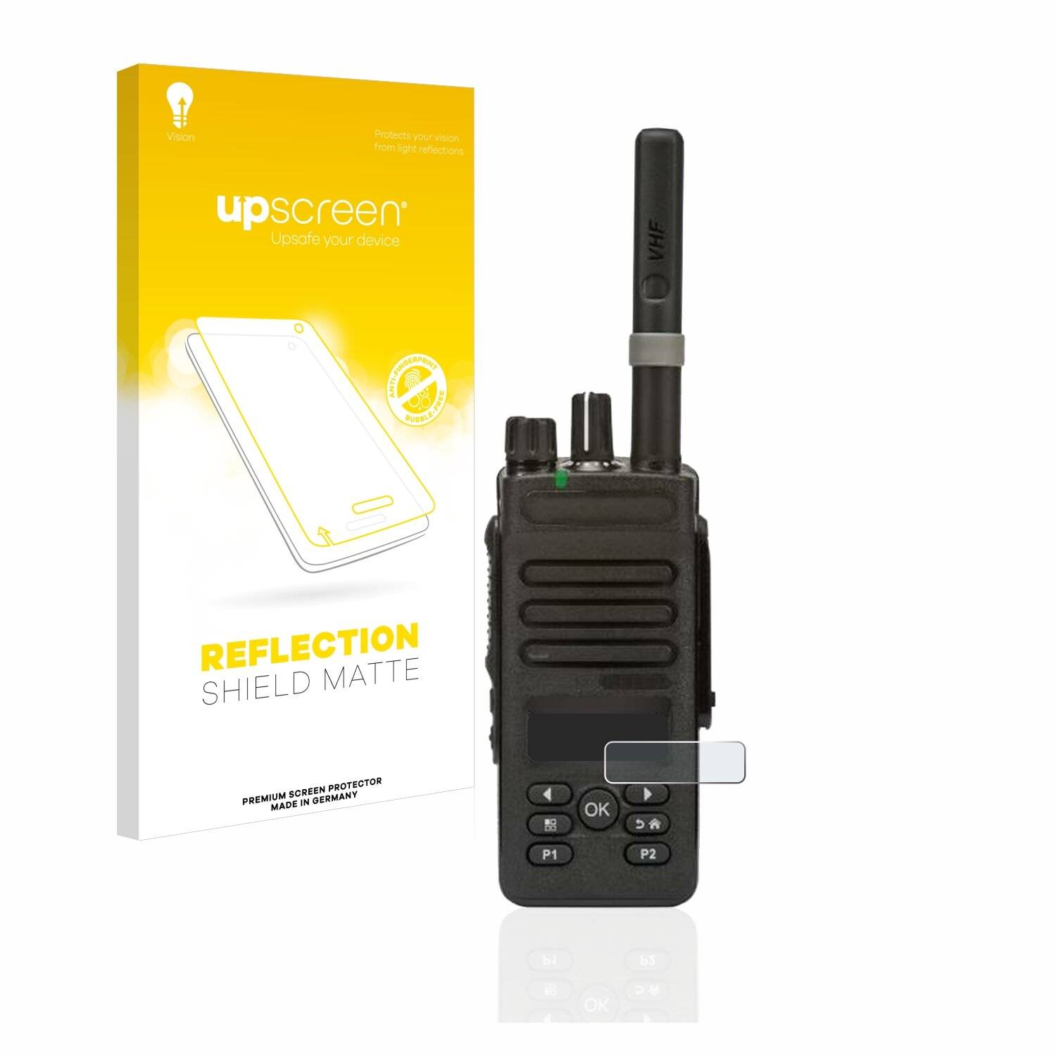 upscreen Reflection Shield Matte Premium Displayschutzfolie für Motorola