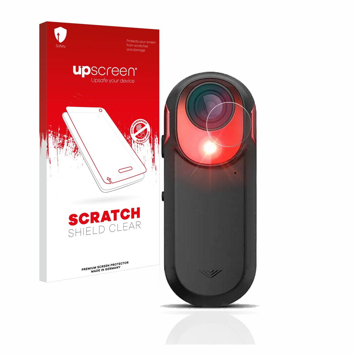 upscreen Scratch Shield Clear Premium Displayschutzfolie für Garmin Varia RCT