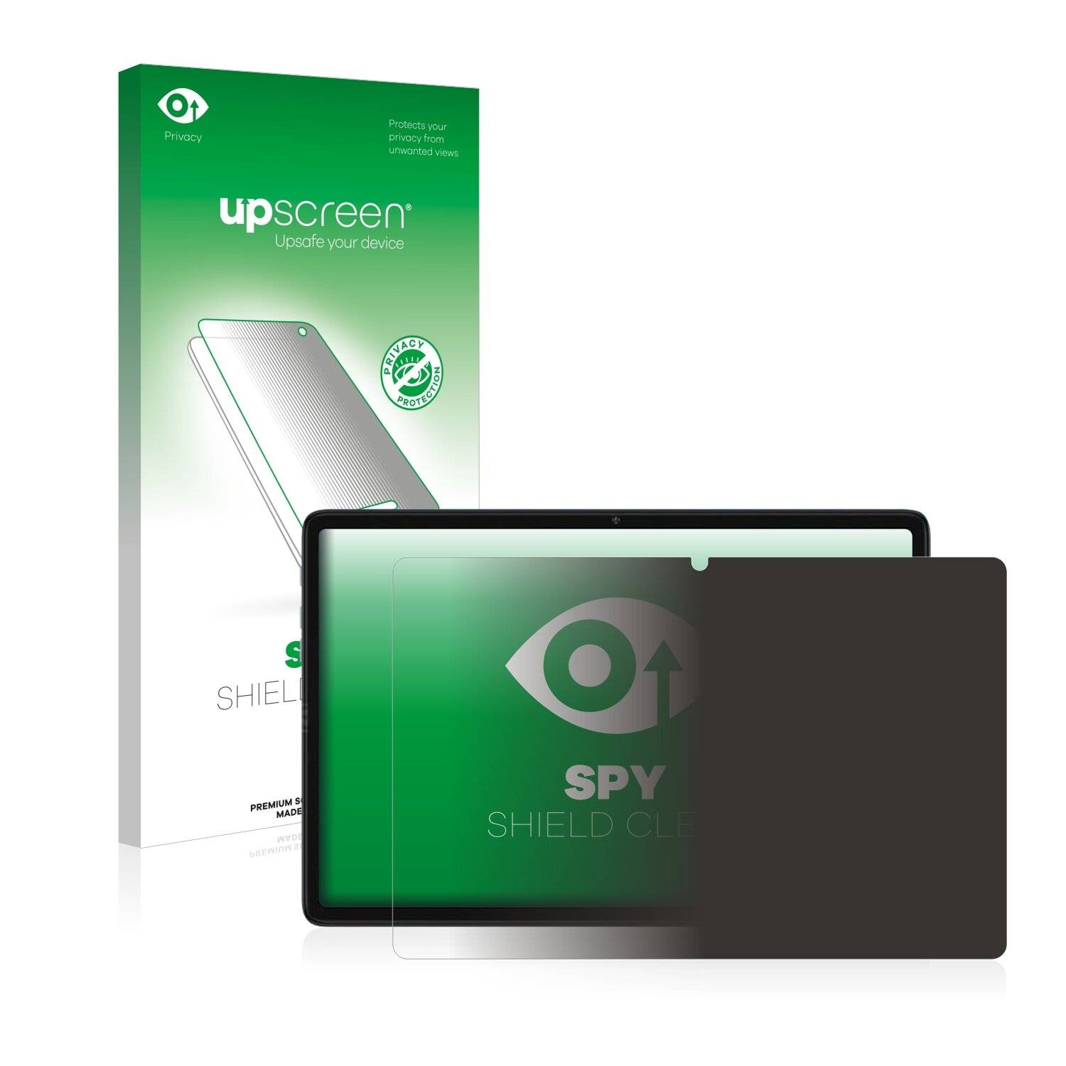 upscreen Spy Shield Clear Premium Blickschutzfolie für Teclast M40