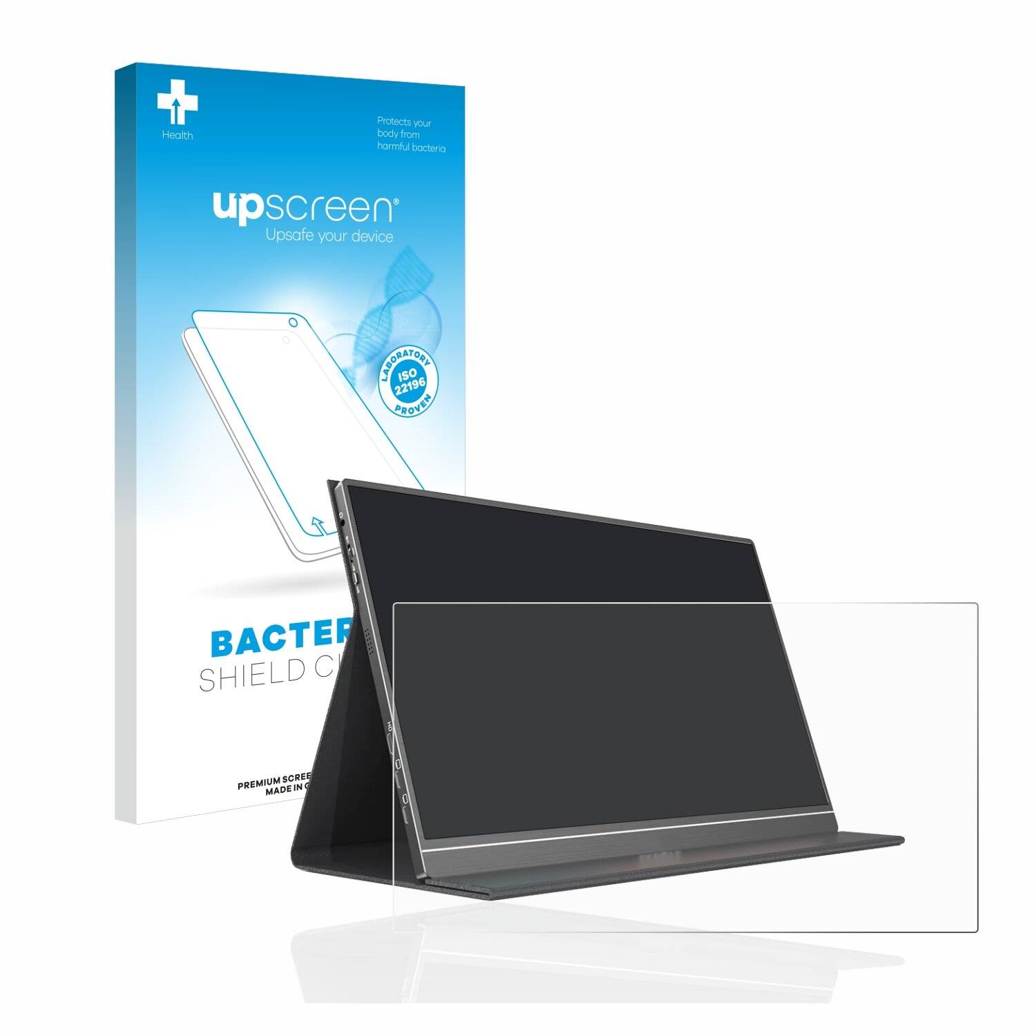 upscreen Bacteria Shield Clear Premium Antibakterielle Displayschutzfolie für Arzopa S1