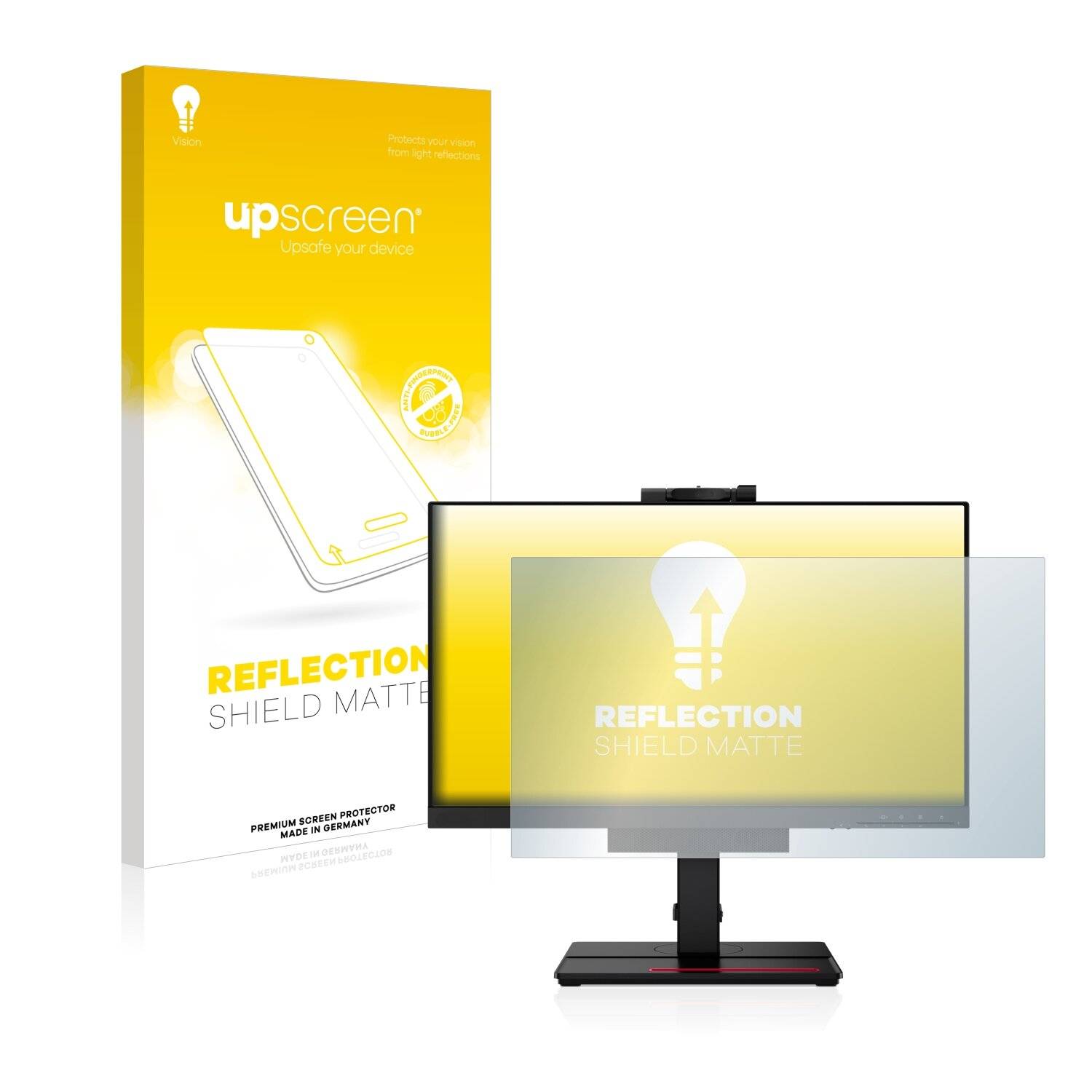 upscreen Reflection Shield Matte Premium Displayschutzfolie für Lenovo ThinkCentre