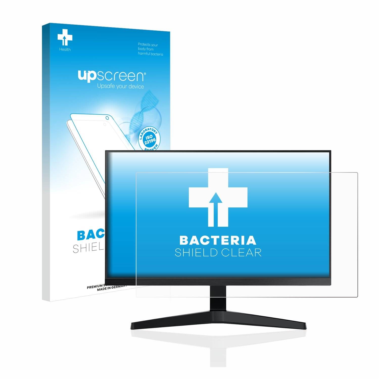 upscreen Bacteria Shield Clear Premium Antibakterielle Displayschutzfolie für Samsung
