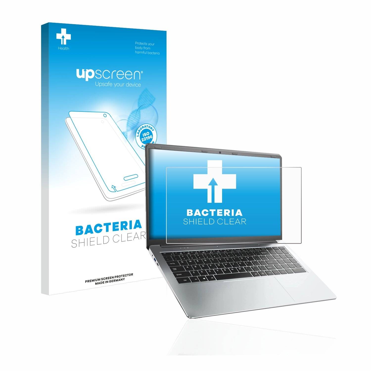 upscreen Bacteria Shield Clear Premium Antibakterielle Displayschutzfolie für SGIN