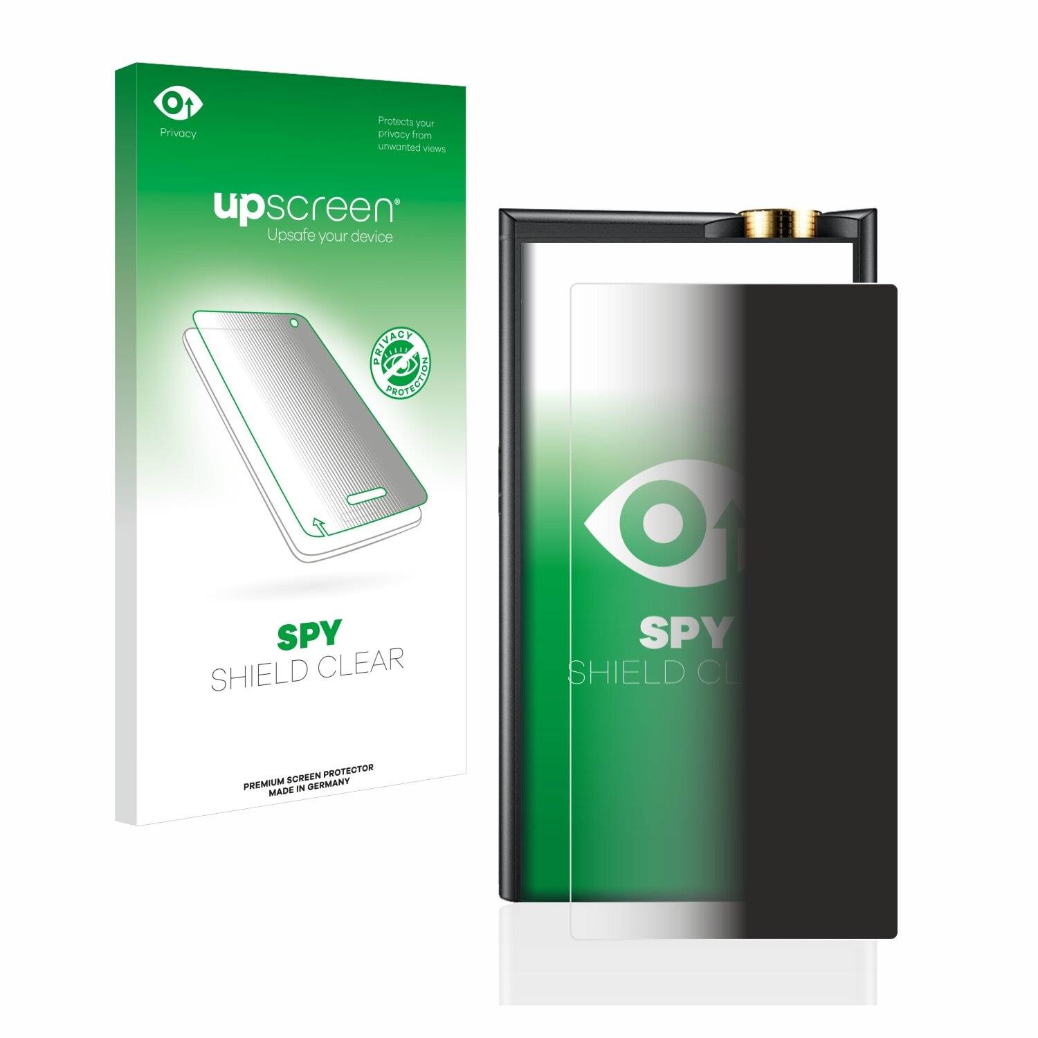 upscreen Spy Shield Clear Premium Blickschutzfolie für Cayin