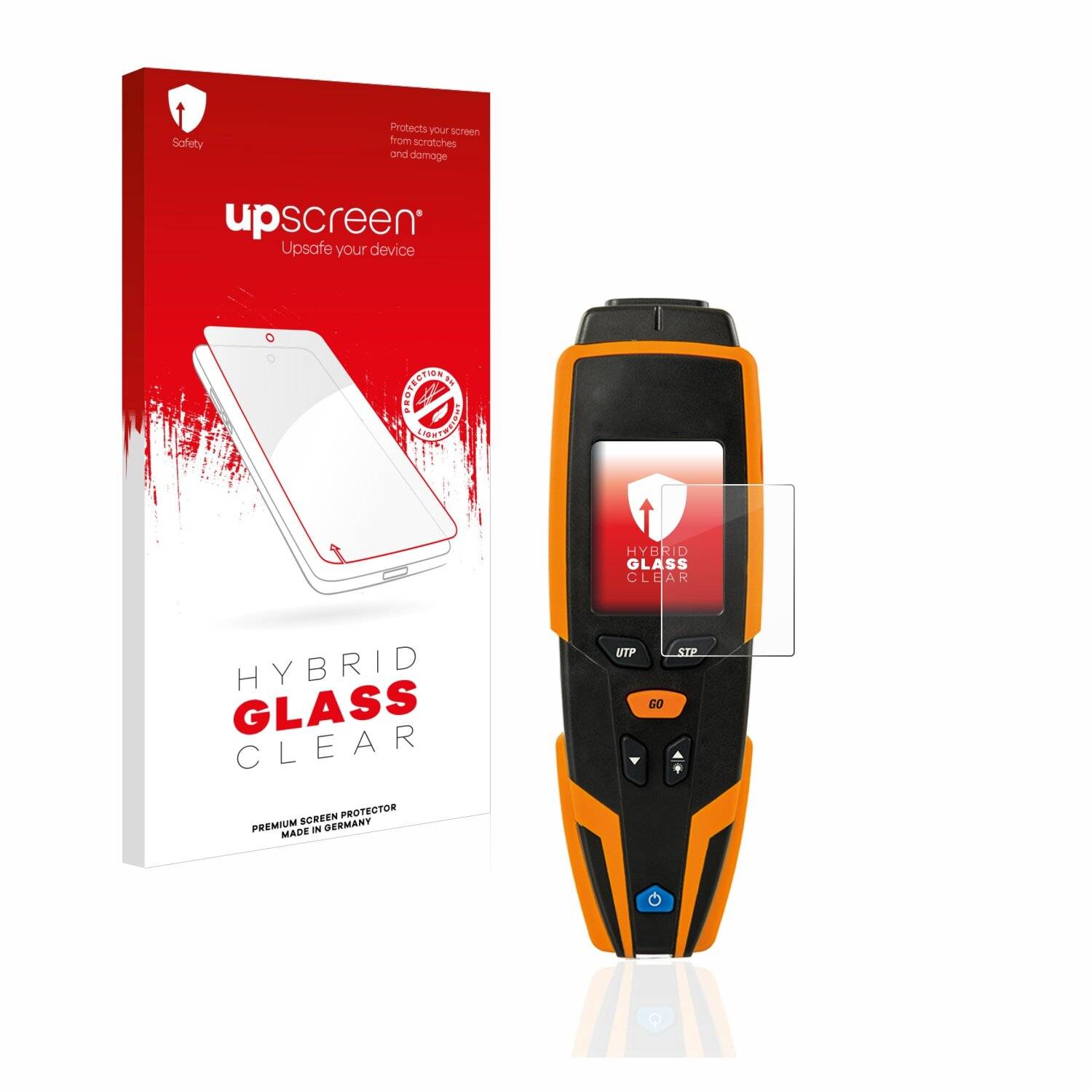 upscreen Hybrid Glass Clear Premium Schutzglas Folie für HT Quicklan
