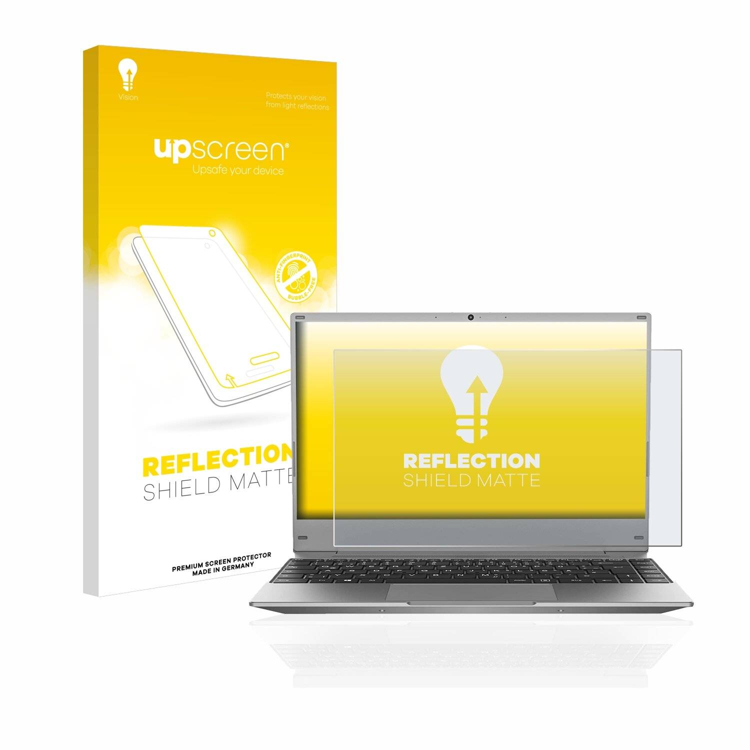upscreen Reflection Shield Matte Premium Displayschutzfolie für Medion Akoya