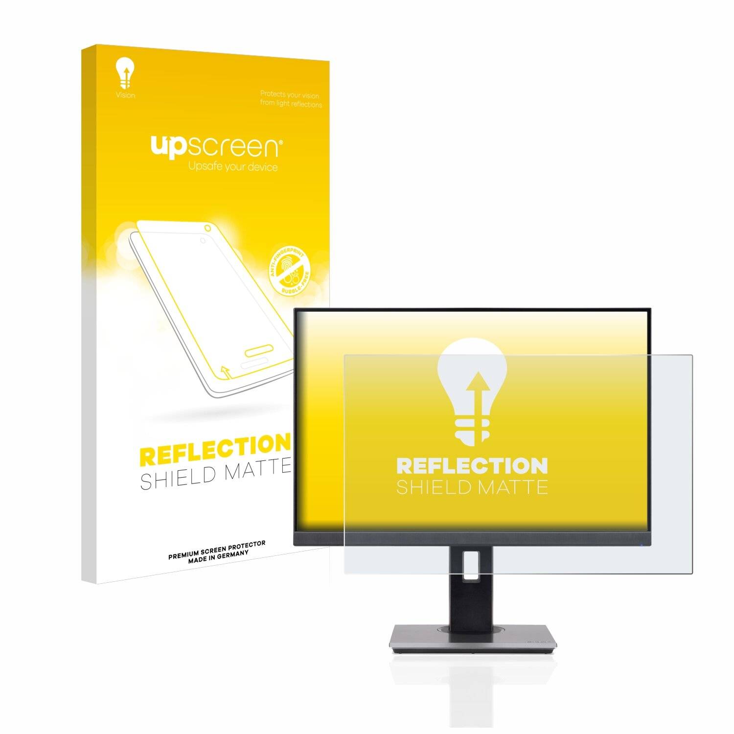 upscreen Reflection Shield Matte Premium Displayschutzfolie für Acer B247W