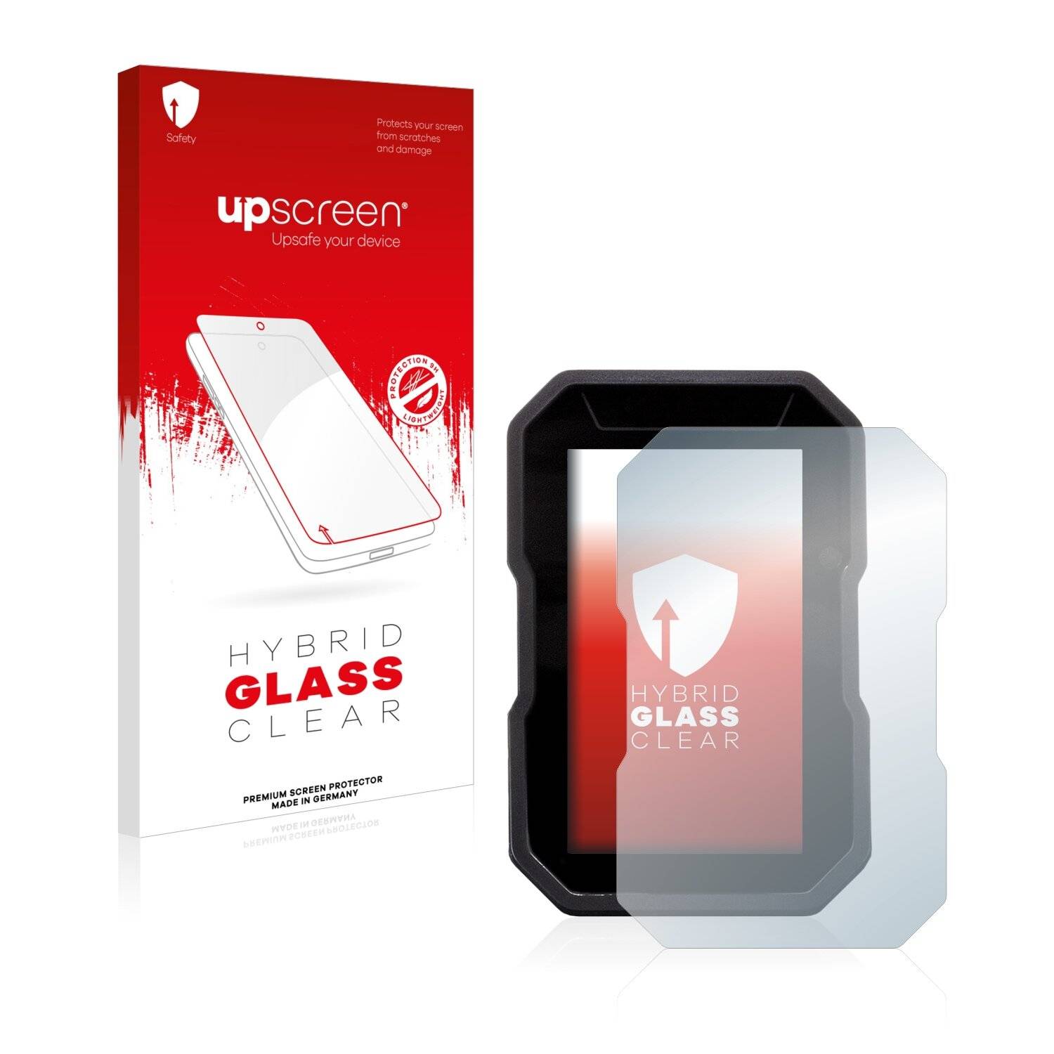 upscreen Flexible Schutz Glas Folie für Ducati DesertX 2022 Schutzglas 9H Hybridglas Klar