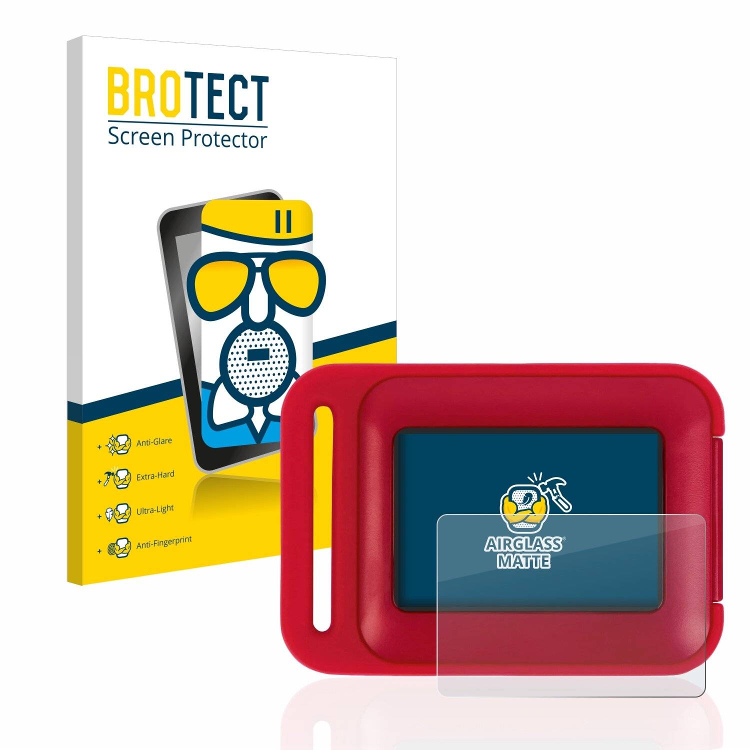 BROTECT AirGlass Matte Schutzglas Folie für Crivit
