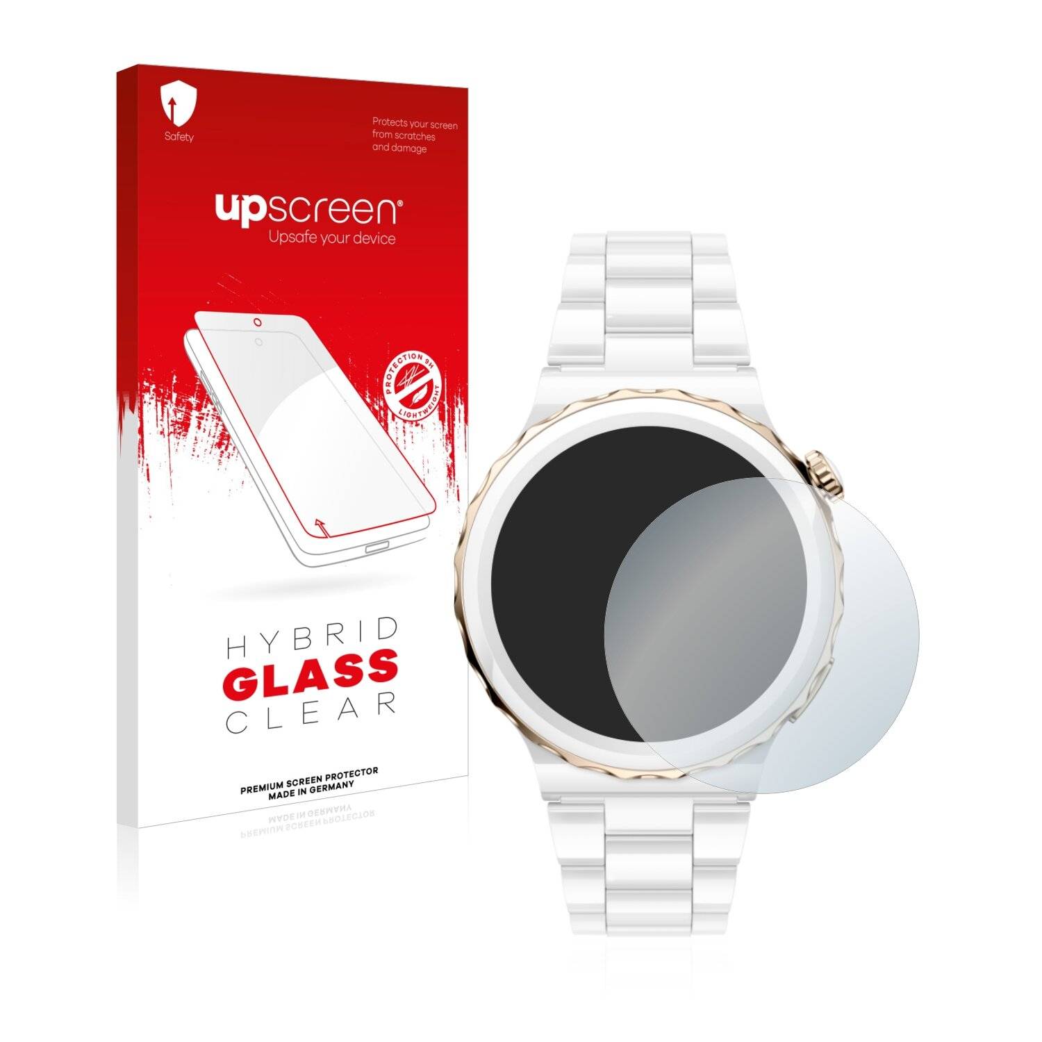 upscreen Hybrid Glass Clear Premium Schutzglas Folie für Ruxingx