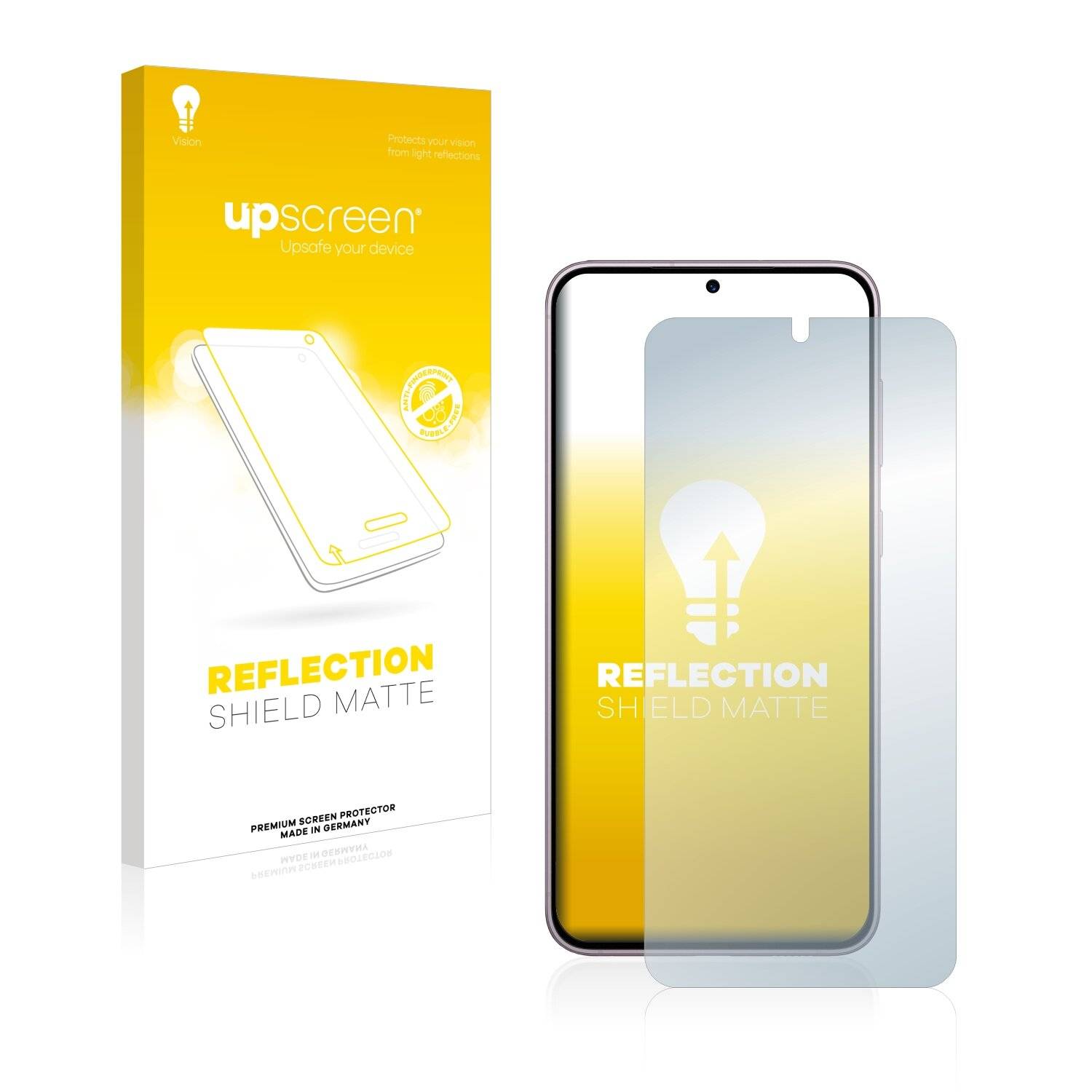 upscreen Reflection Shield Matt Schutzfolie für Samsung Galaxy S23 Plus