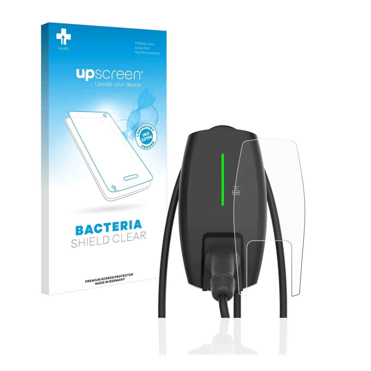upscreen Bacteria Shield Clear Premium Antibakterielle Displayschutzfolie für Autoaid