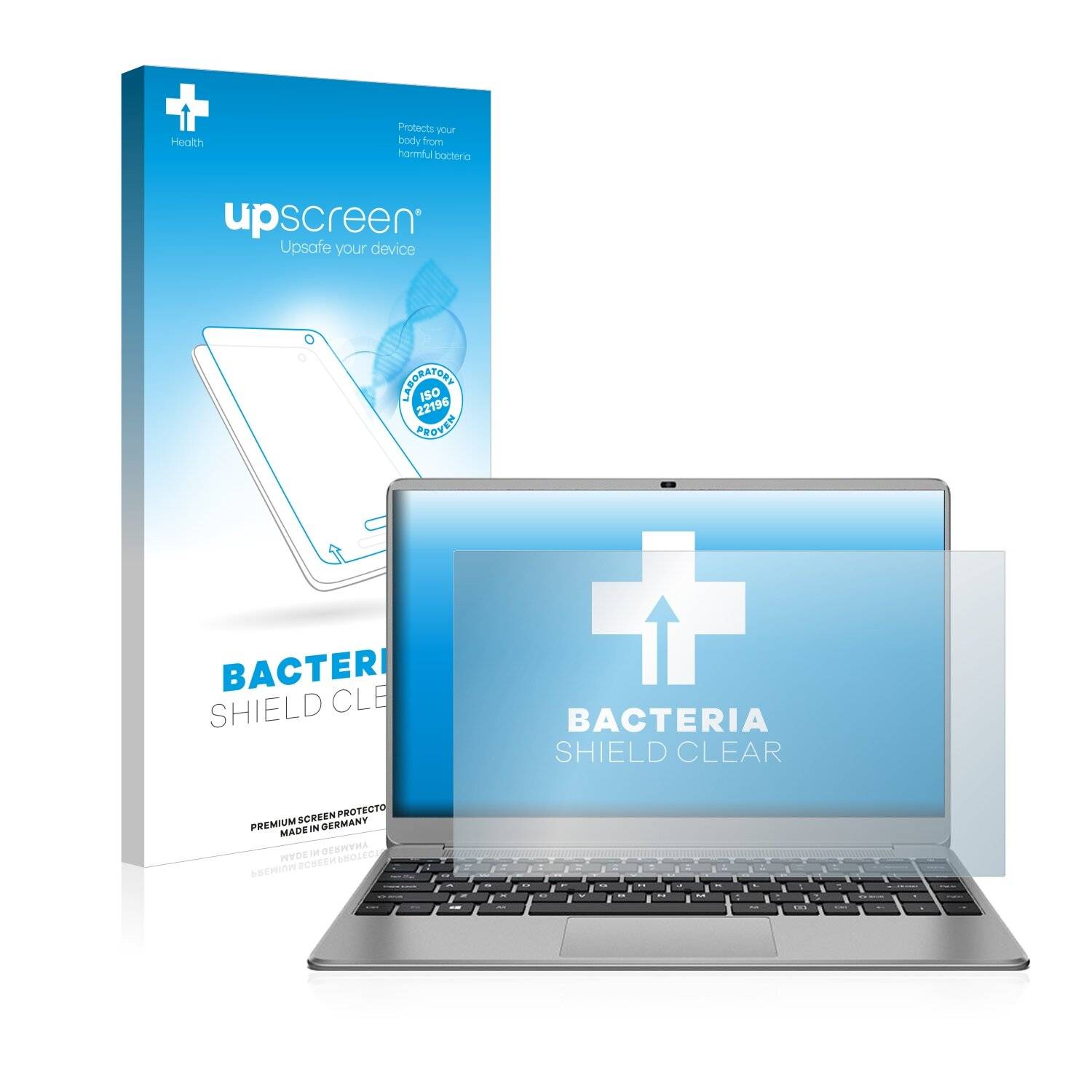 upscreen Bacteria Shield Clear Premium Antibakterielle Displayschutzfolie für Teclast F7