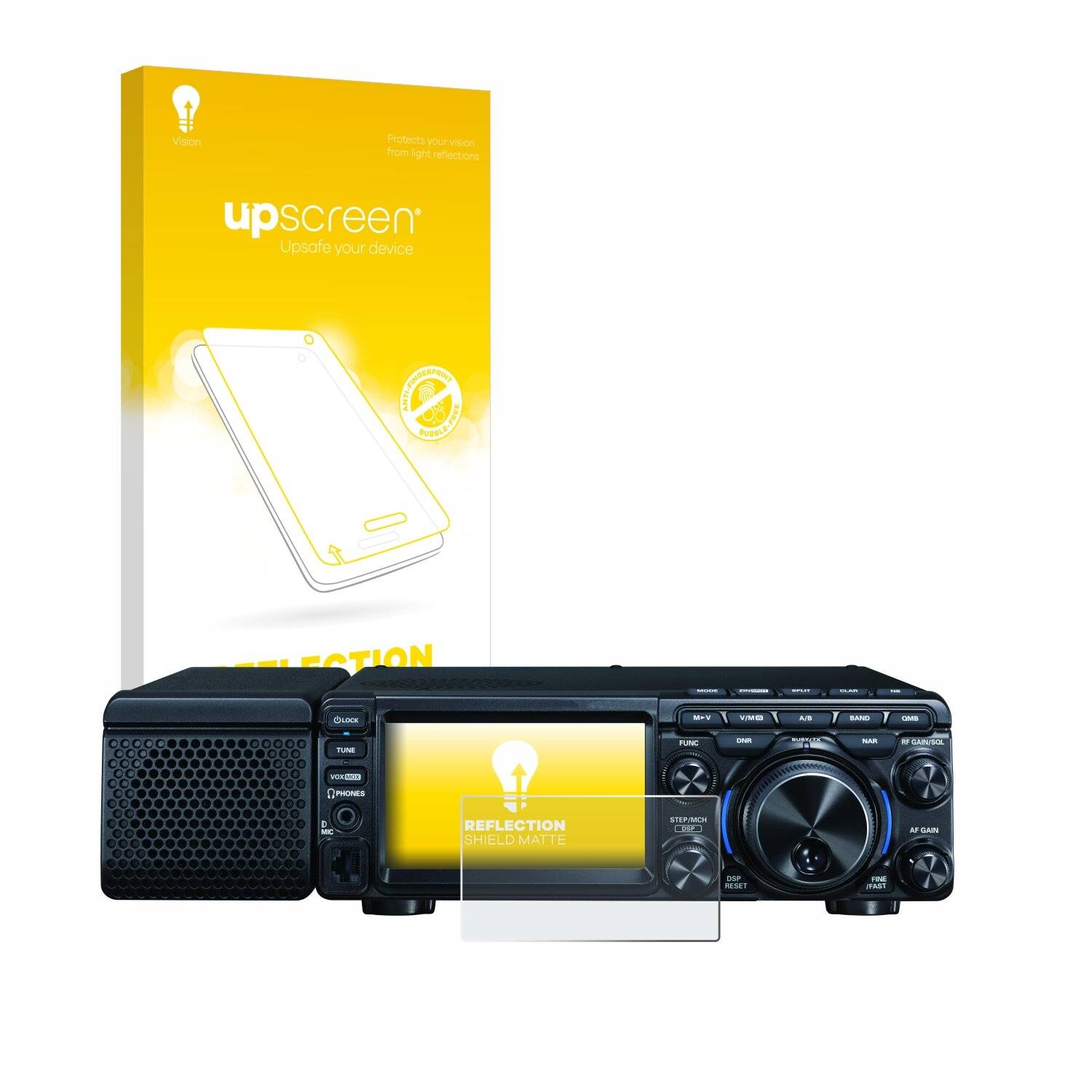 upscreen Reflection Shield Matte Premium Displayschutzfolie für Yaesu