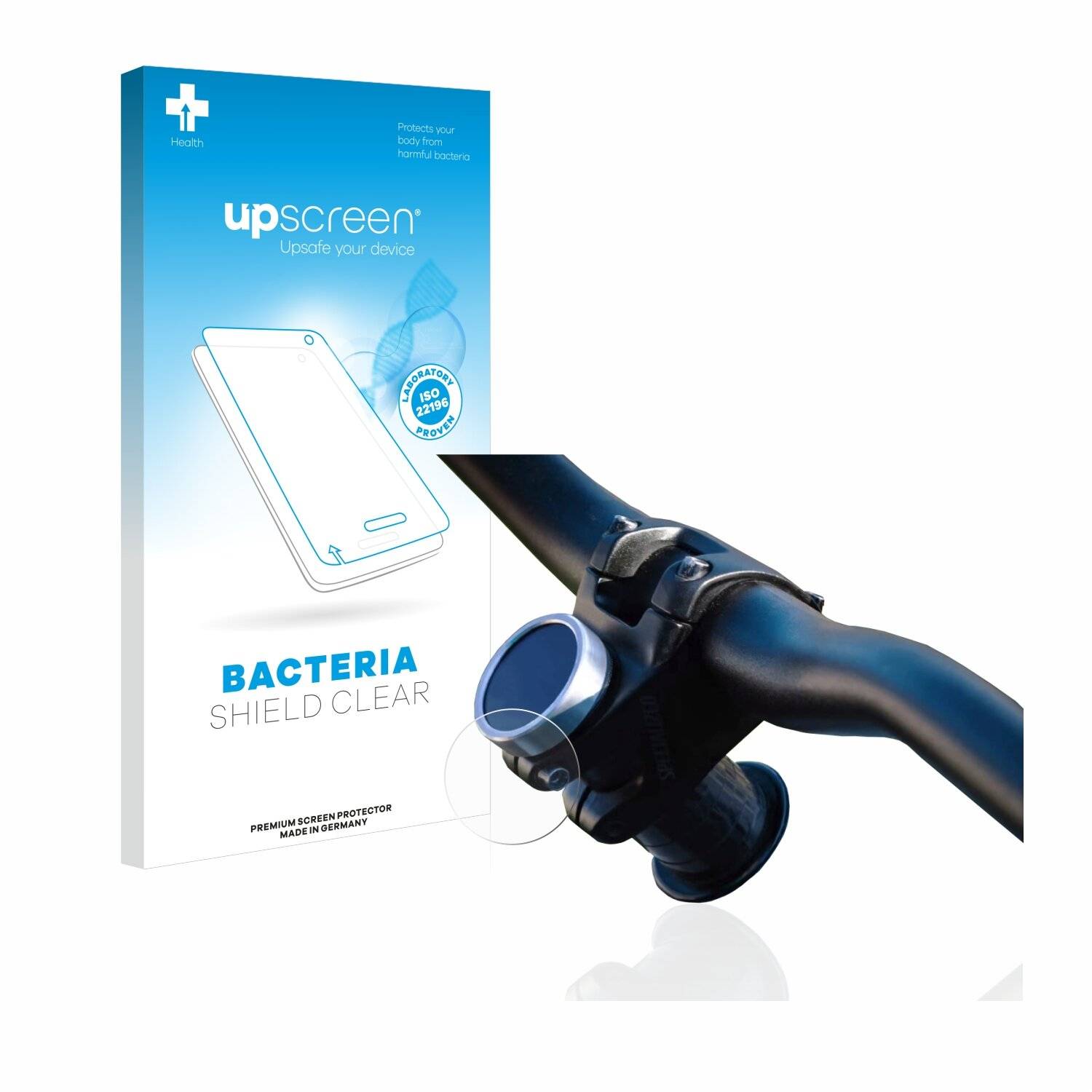 upscreen Bacteria Shield Clear Premium Antibakterielle Displayschutzfolie für Core