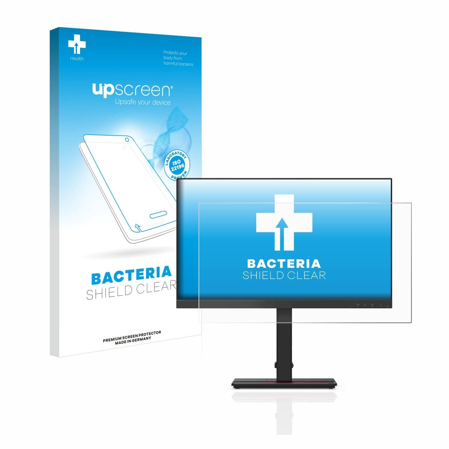 upscreen Bacteria Shield Clear Premium Antibakterielle Displayschutzfolie für Lenovo
