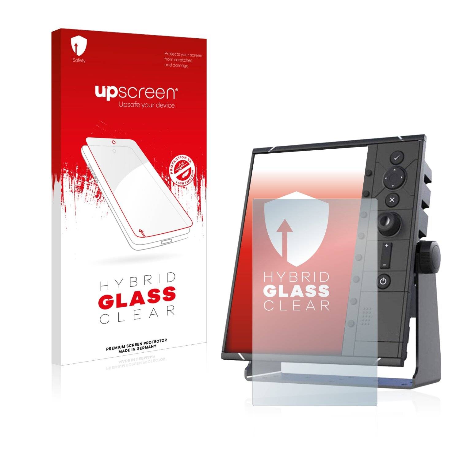 upscreen Hybrid Glass Clear Premium Schutzglas Folie für Simrad