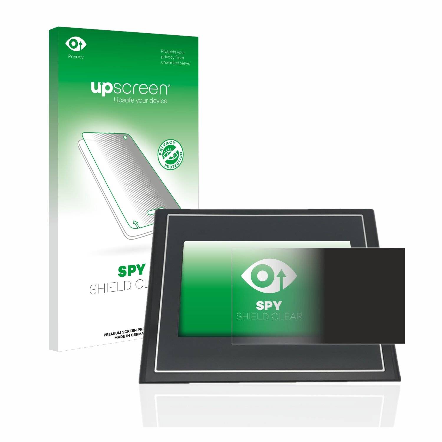 upscreen Spy Shield Clear Premium Blickschutzfolie für Delta