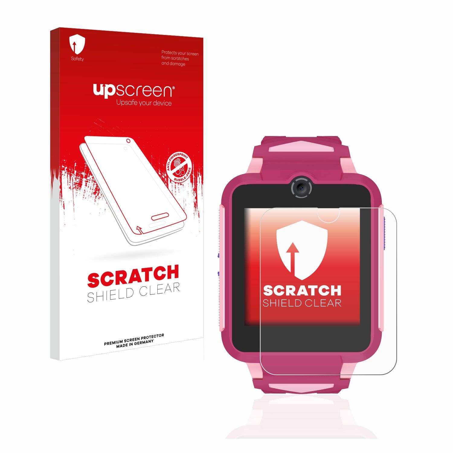 upscreen Scratch Shield Clear Premium Displayschutzfolie für TCL Movetime Family Watch