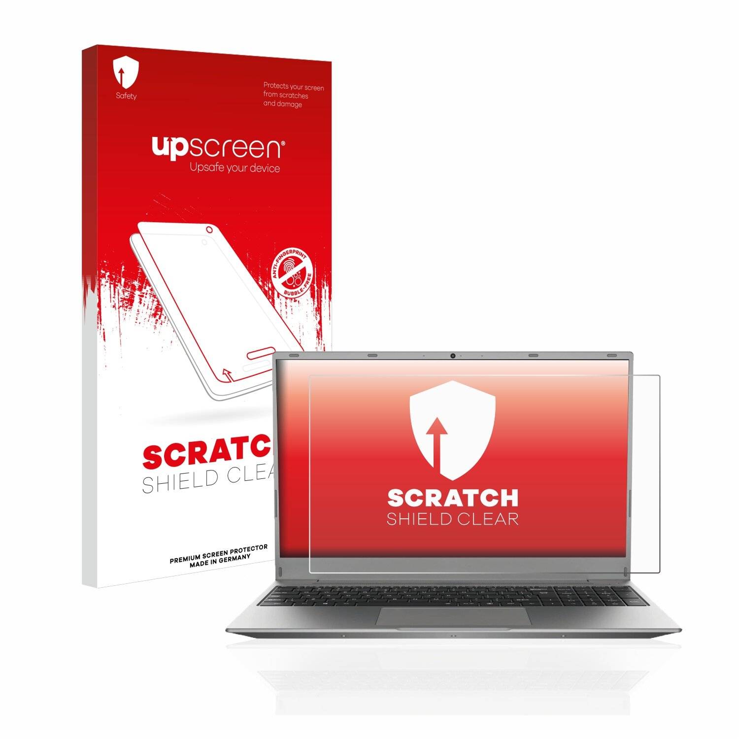 upscreen Scratch Shield Clear Premium Displayschutzfolie für Medion Akoya E16402