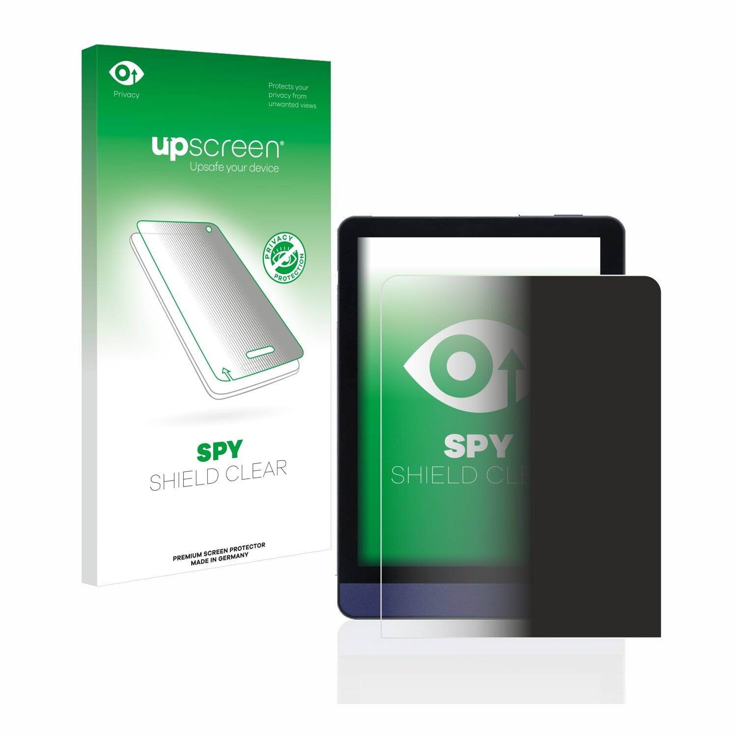 upscreen Spy Shield Clear Premium Blickschutzfolie für Meebook