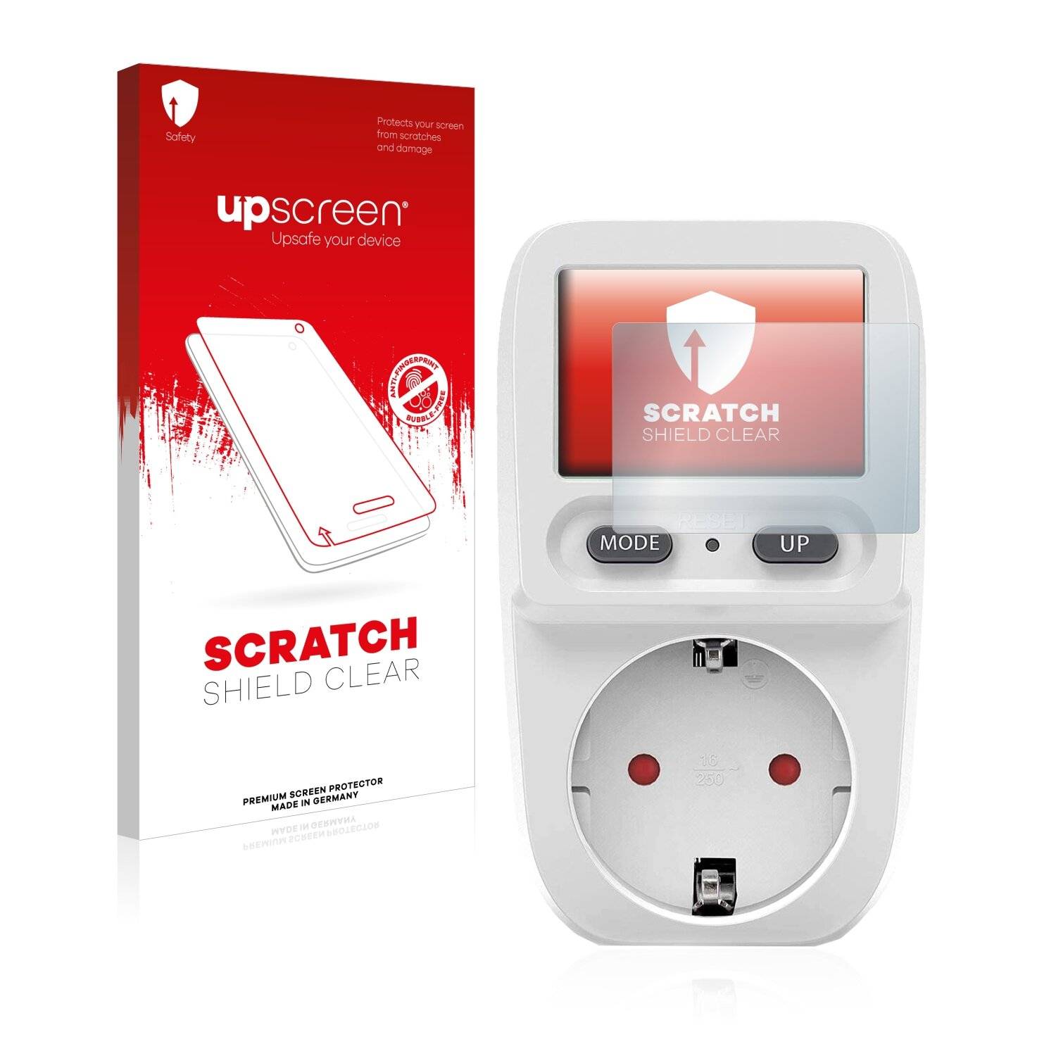 upscreen Scratch Shield Clear Premium Displayschutzfolie für Zaeel