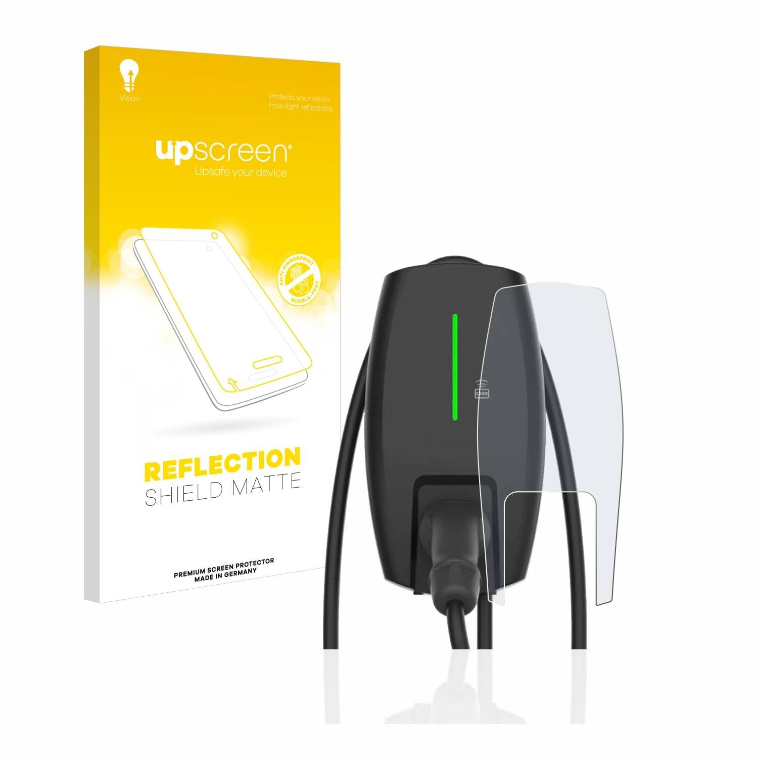 upscreen Reflection Shield Matte Premium Displayschutzfolie für Autoaid Intelligent Wallbox