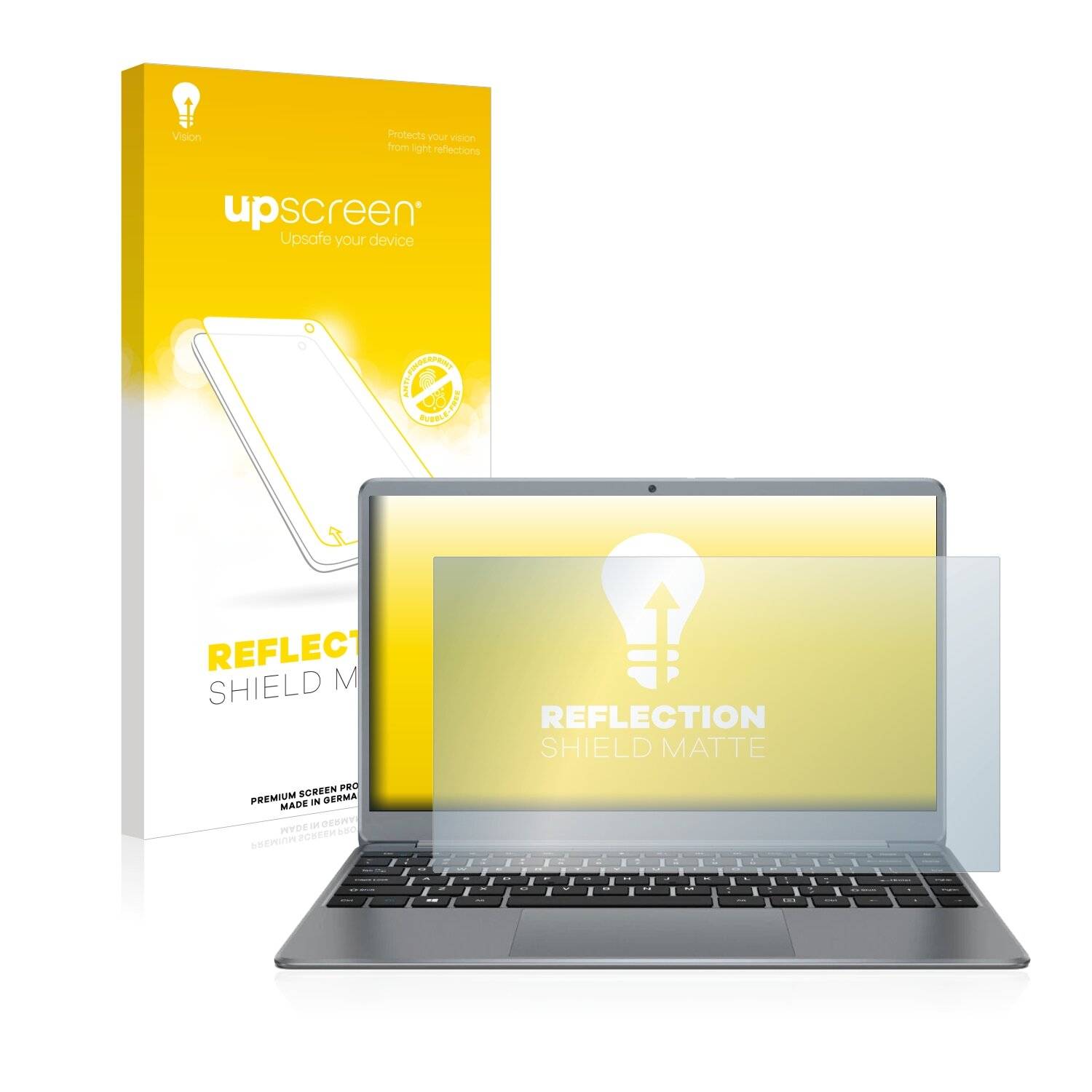 upscreen Reflection Shield Matte Premium Displayschutzfolie für Teclast F7 Plus