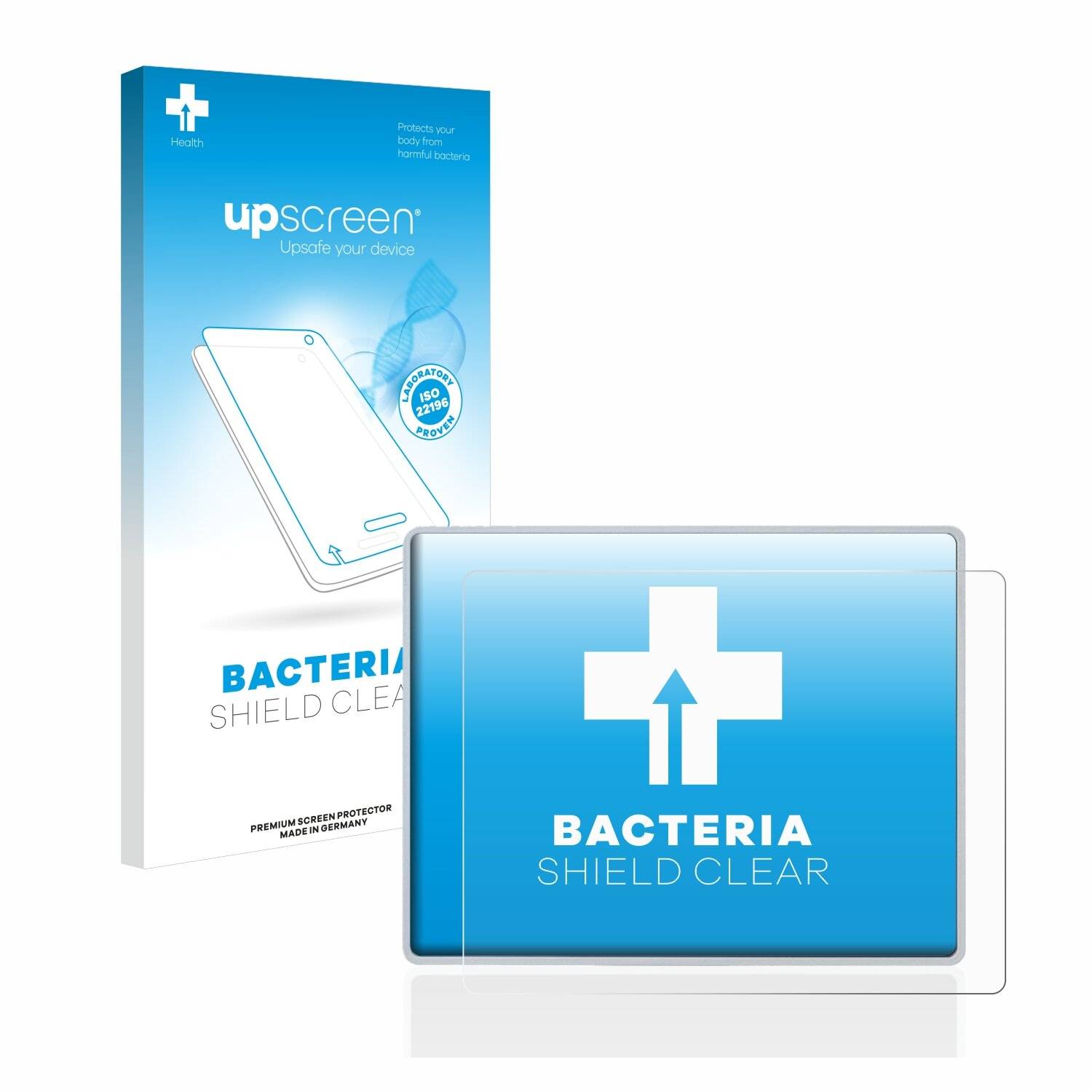 upscreen Bacteria Shield Clear Premium Antibakterielle Displayschutzfolie für Panasonic