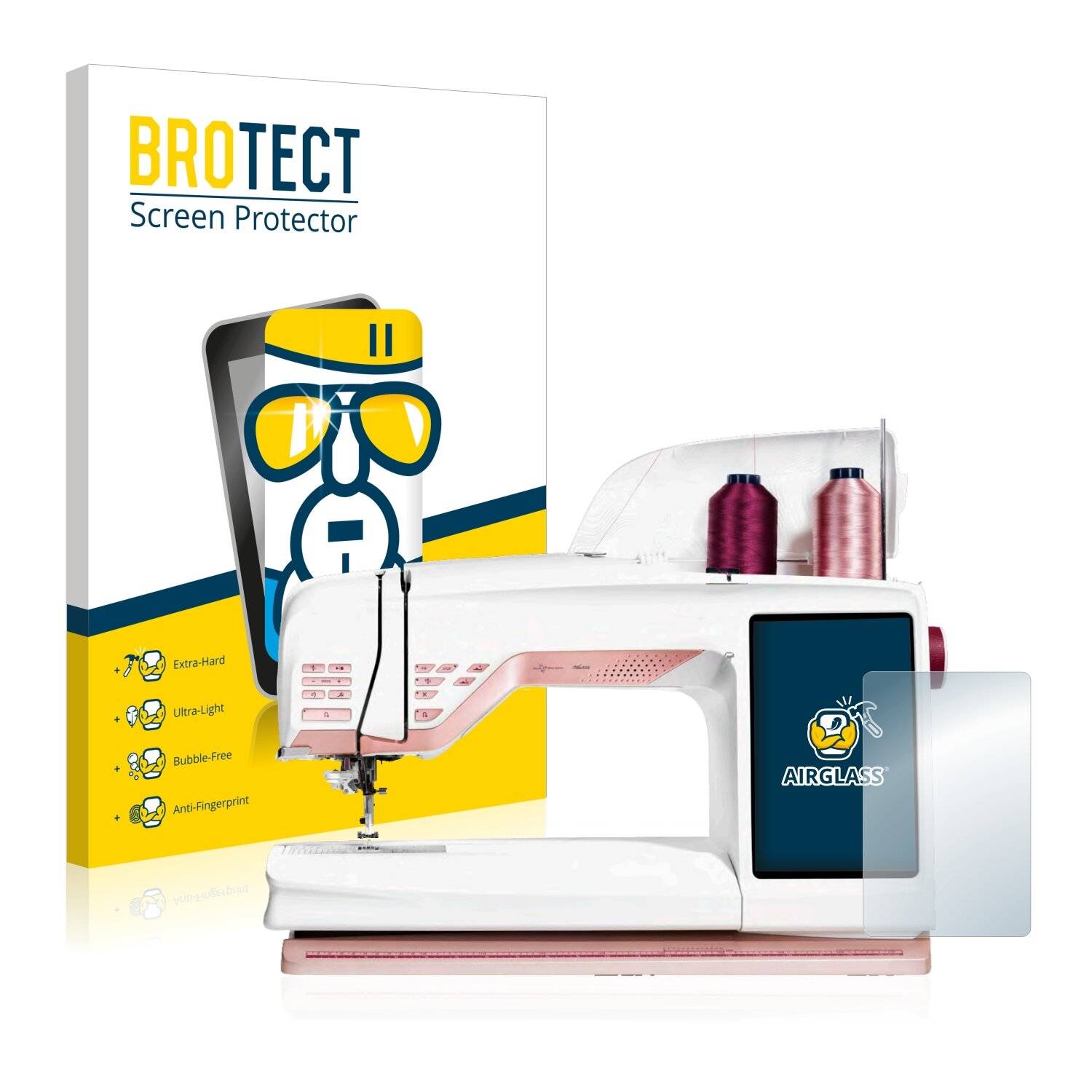 BROTECT AirGlass Schutzglas Folie für Husqvarna Designer