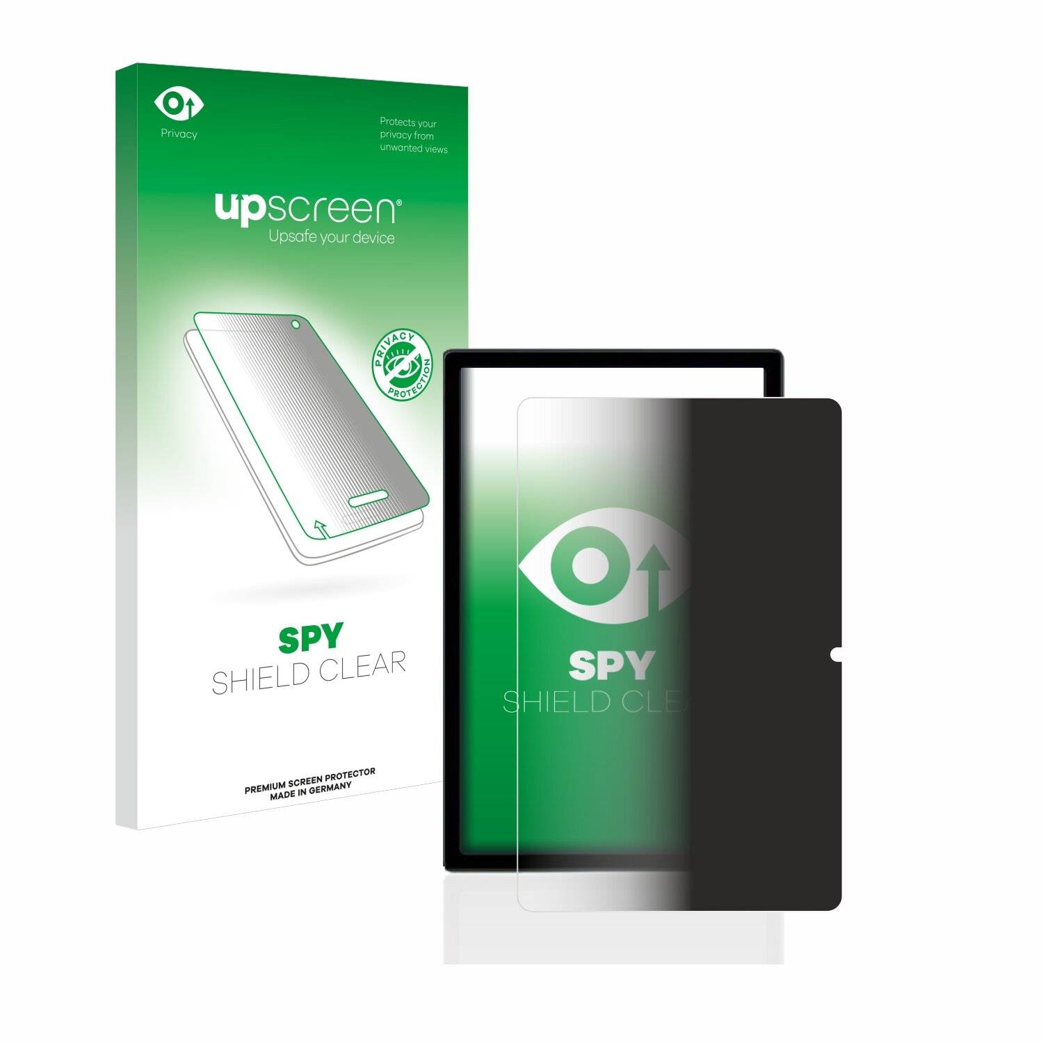 upscreen Spy Shield Clear Premium Blickschutzfolie für Blackview Tab
