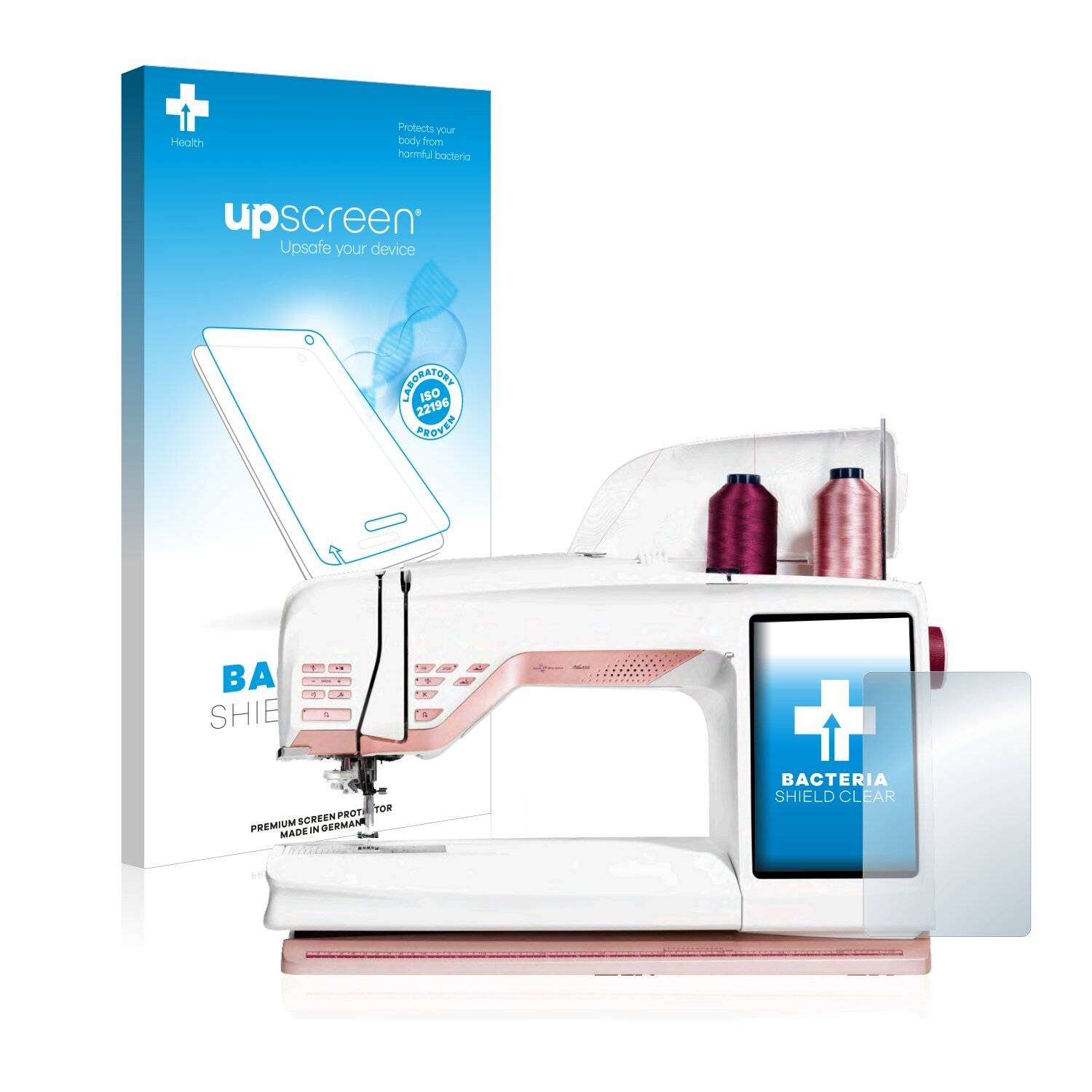 upscreen Bacteria Shield Clear Premium Antibakterielle Displayschutzfolie für Husqvarna