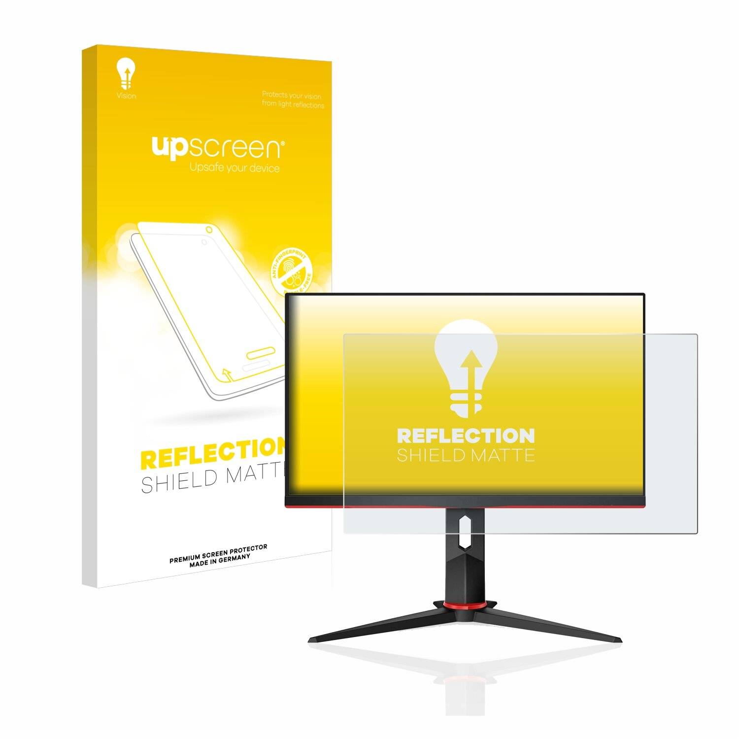 upscreen Reflection Shield Matte Premium Displayschutzfolie für AOC