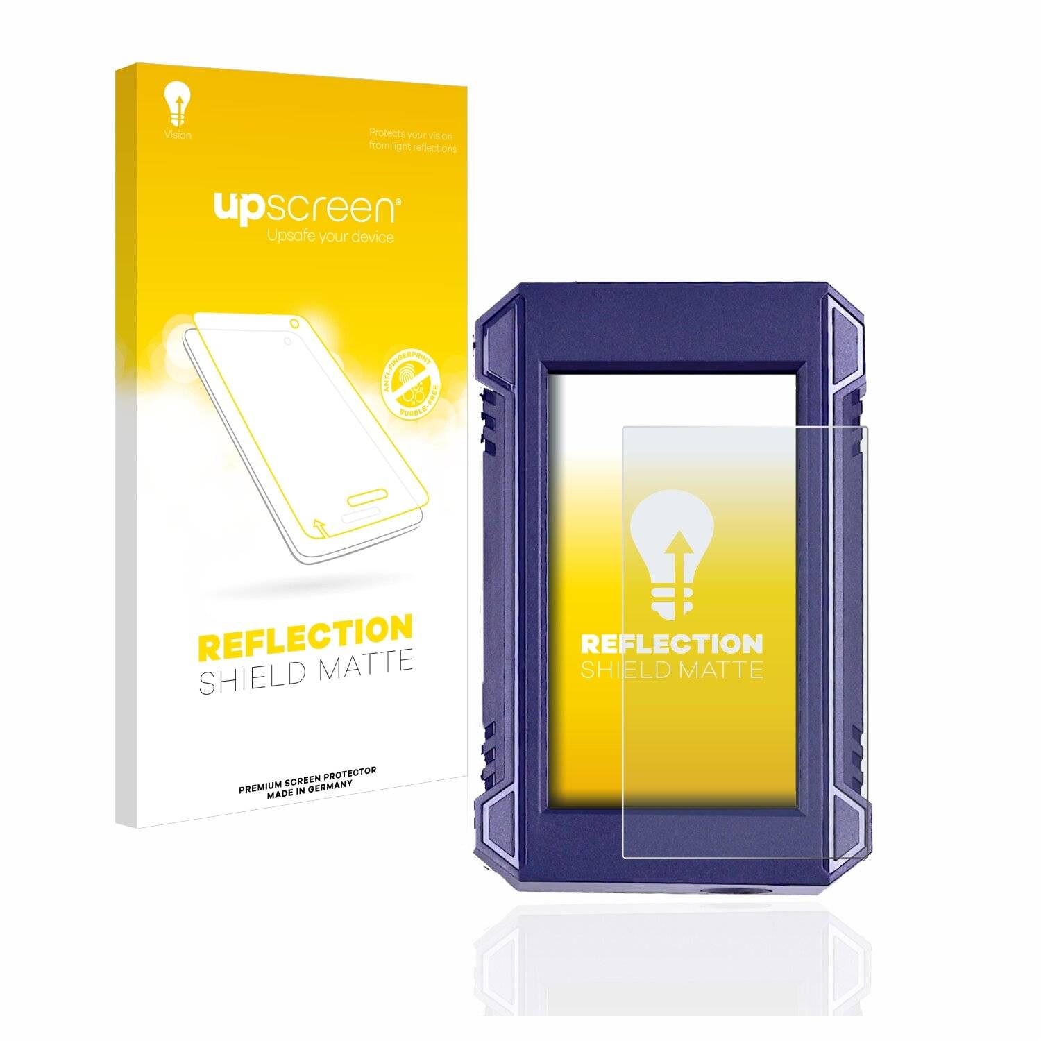 upscreen Reflection Shield Matte Premium Displayschutzfolie für Anycubic Kobra 3D-Printer